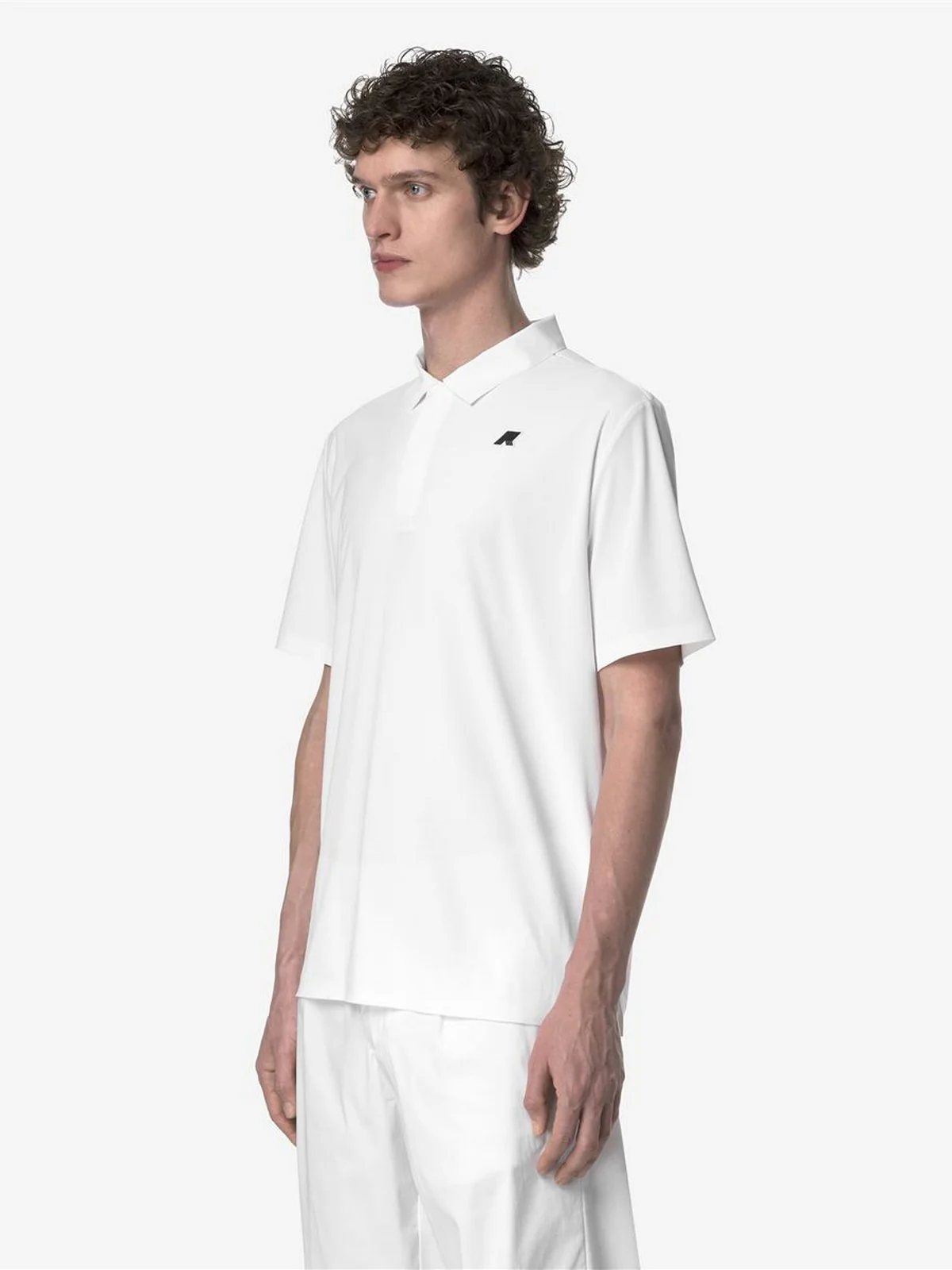K-WAY Polo Uomo SWING K51346W UZ9 Bianco - Image 3