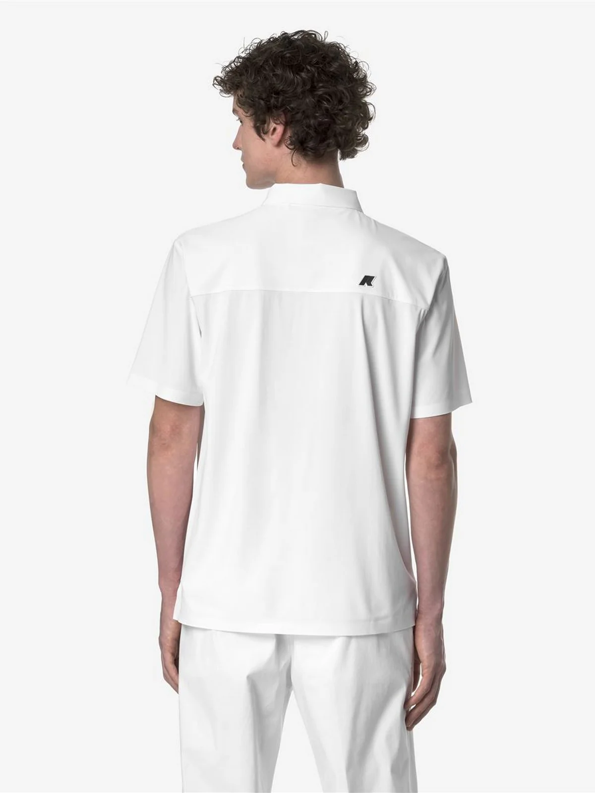 K-WAY Polo Uomo SWING K51346W UZ9 Bianco - Image 4