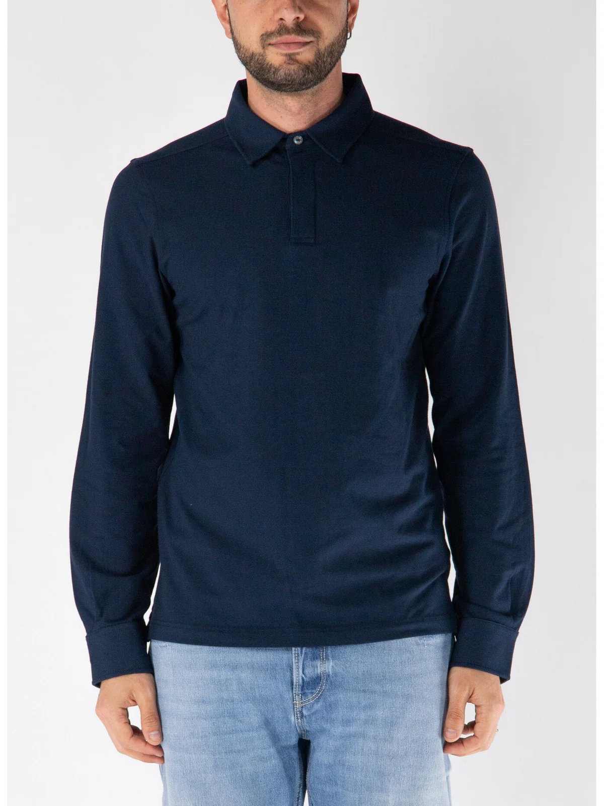 K-WAY Polo Uomo TIBERE ICE COTTON K5135JW K89 BLUE DEPTH - Image 3