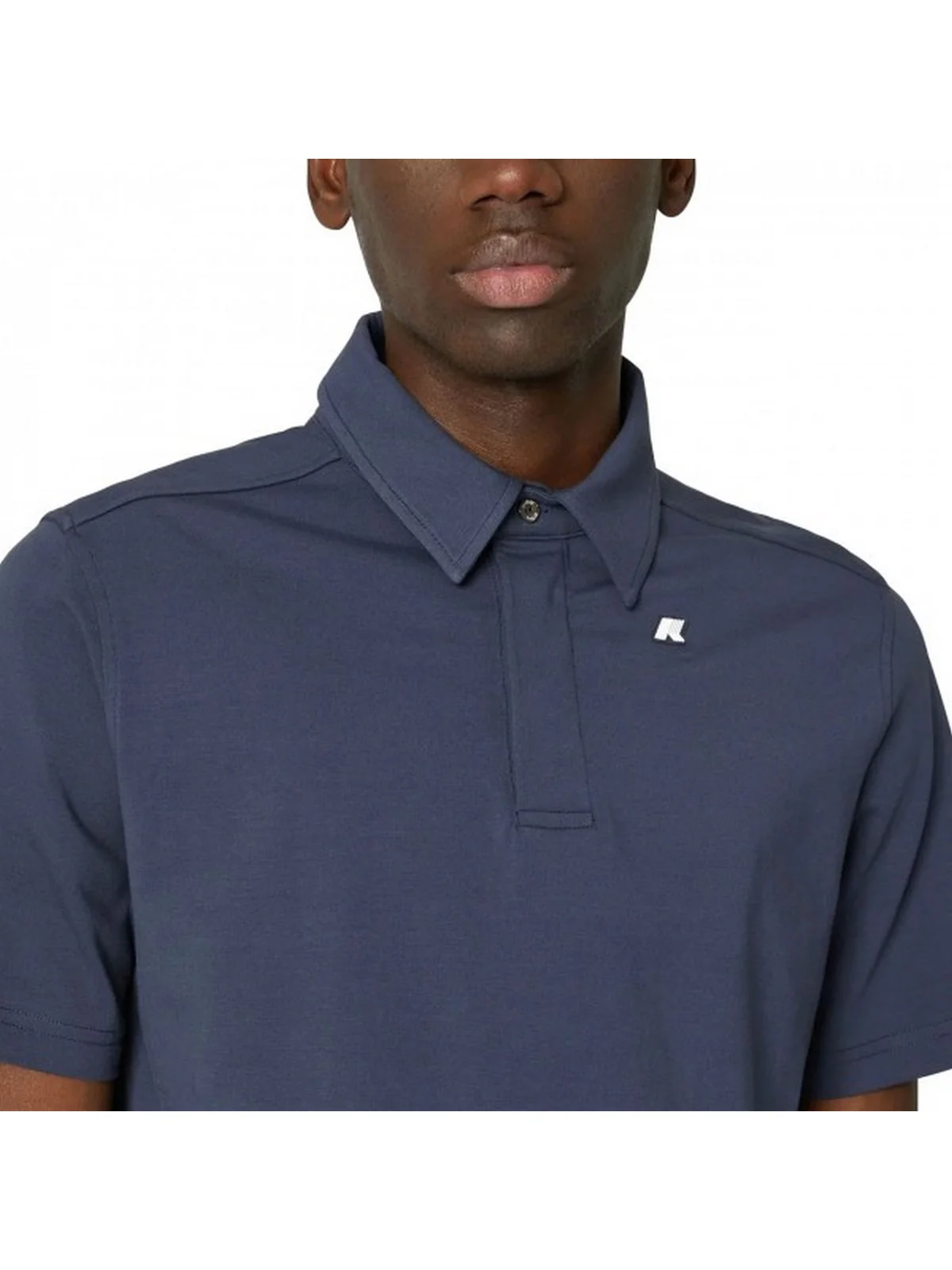 K-WAY Polo Uomo VINCELLE LIGHT STRETCH JERSEY K61419W K89 Blu - Image 2