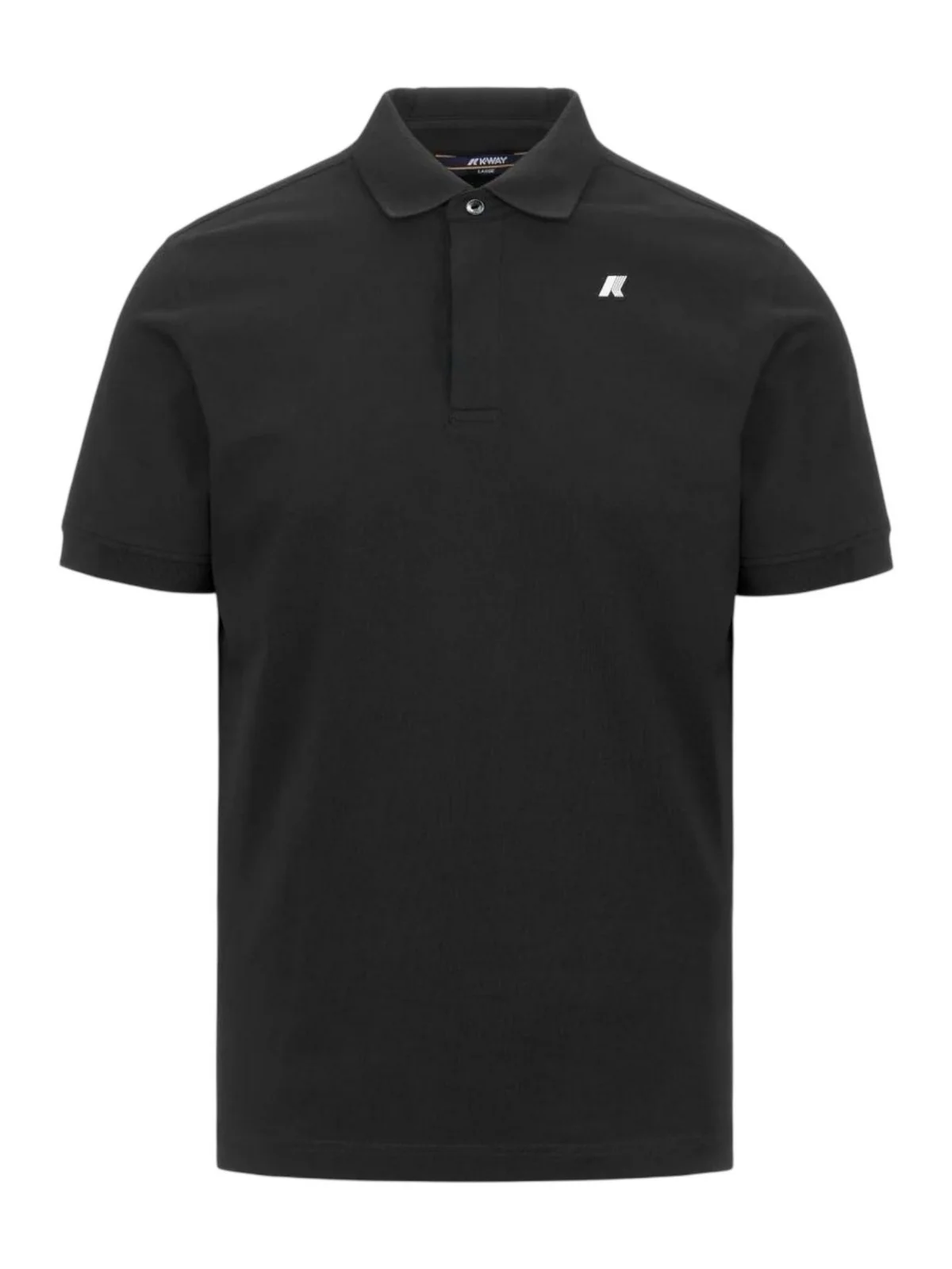 K-WAY Polo Uomo VINCELLE LIGHT STRETCH JERSEY K61419W USY BLACK PURE