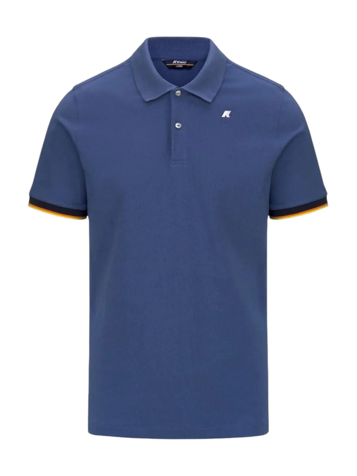 K-WAY Polo Uomo VINCENT PIQUE K1125BW 867 Blu
