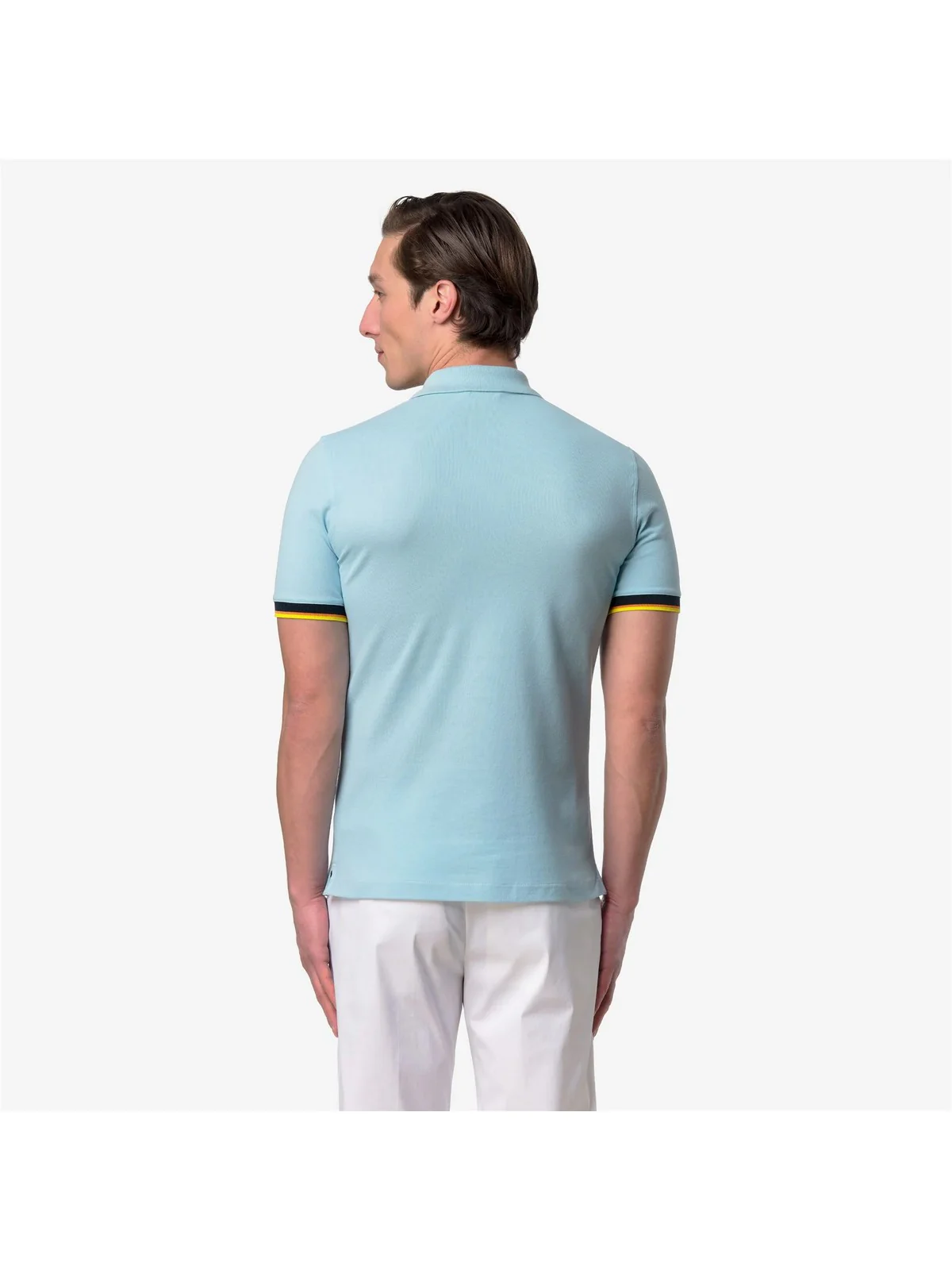 K-WAY Polo Uomo VINCENT PIQUE K1125BW D40 BLUE DREAM - Image 2