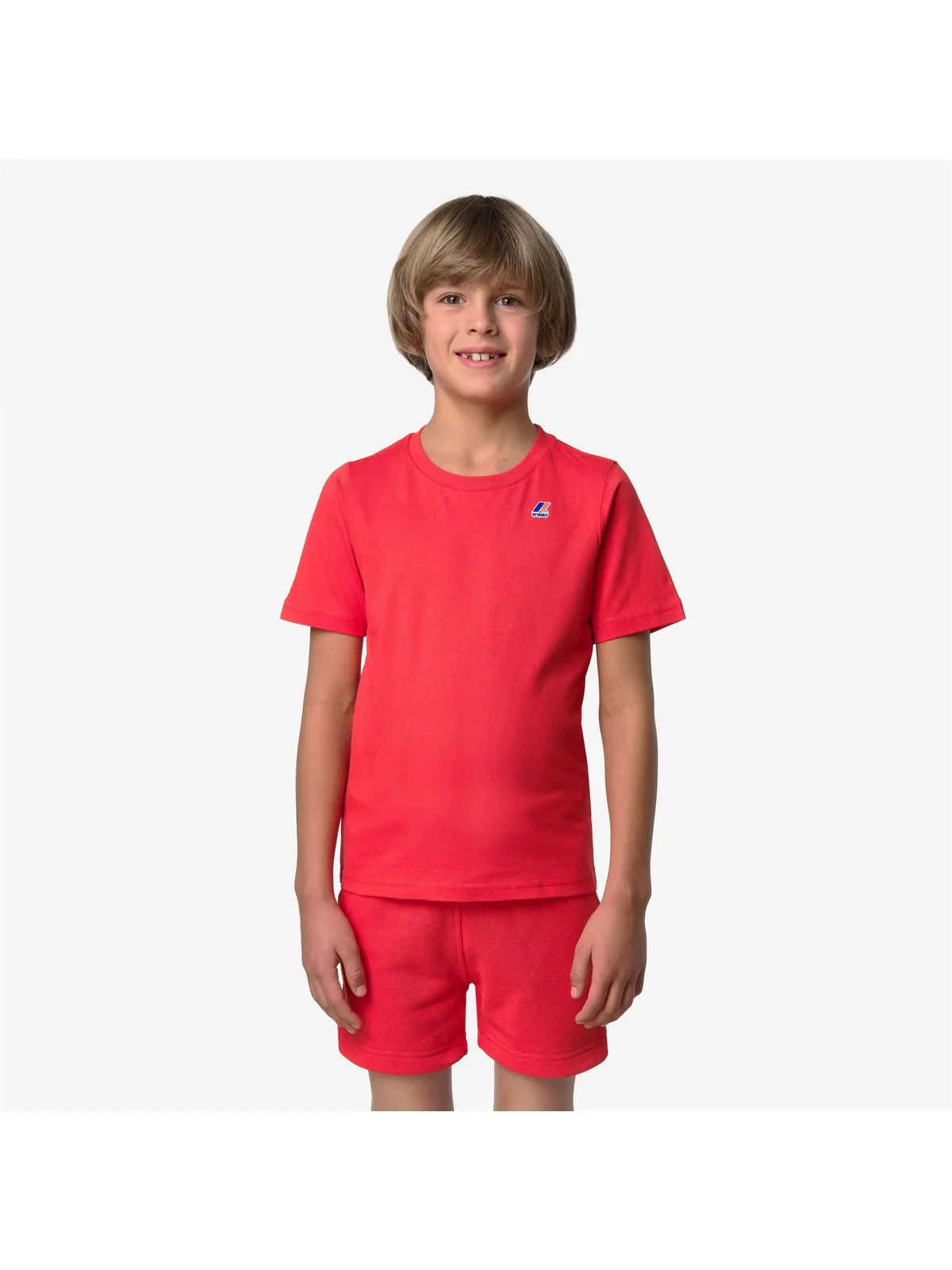 K-WAY KIDS T-shirt Bambini e ragazzi P. LEONIDE K7133YW B04 Red Poppy - Image 4
