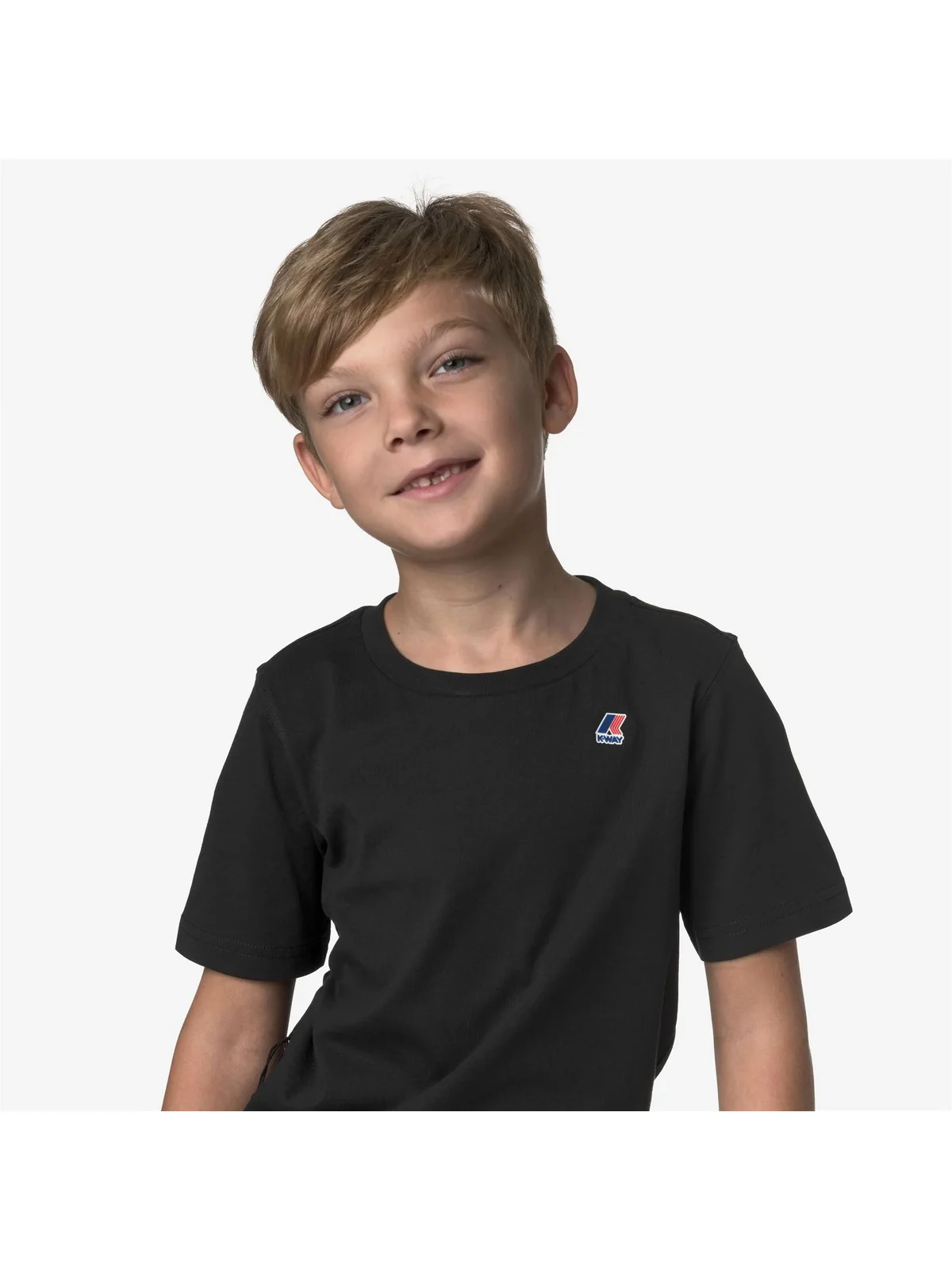 K-WAY KIDS T-shirt Bambini e ragazzi P. LEONIDE K7133YW USY BLACK PURE - Image 3