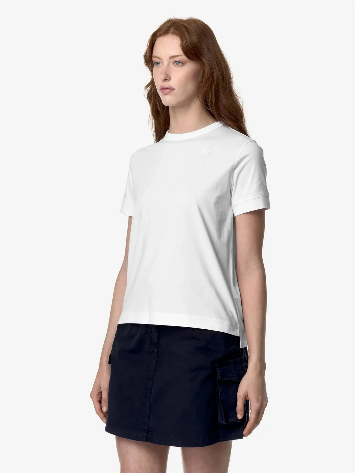 K-WAY T-Shirt e Polo Donna Emel K2122UW 001 WHITE - Image 4