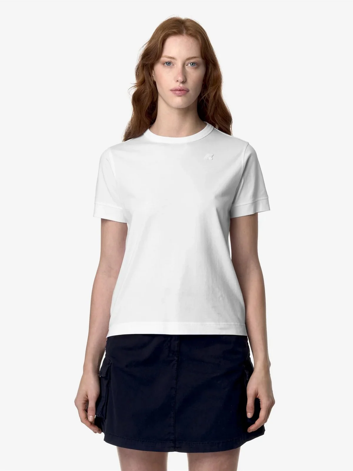 K-WAY T-Shirt e Polo Donna Emel K2122UW 001 WHITE - Image 8