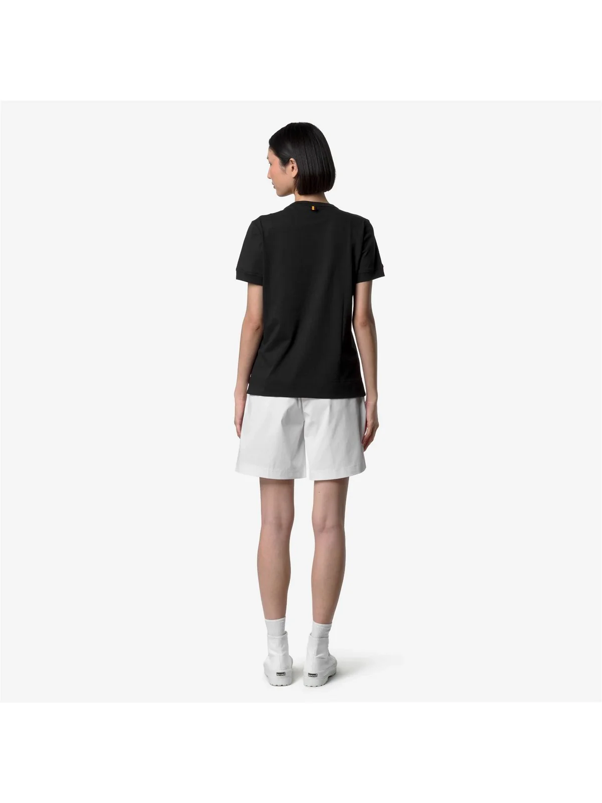 K-WAY T-Shirt e Polo Donna Emel K2122UW USY BLACK PURE - Image 3