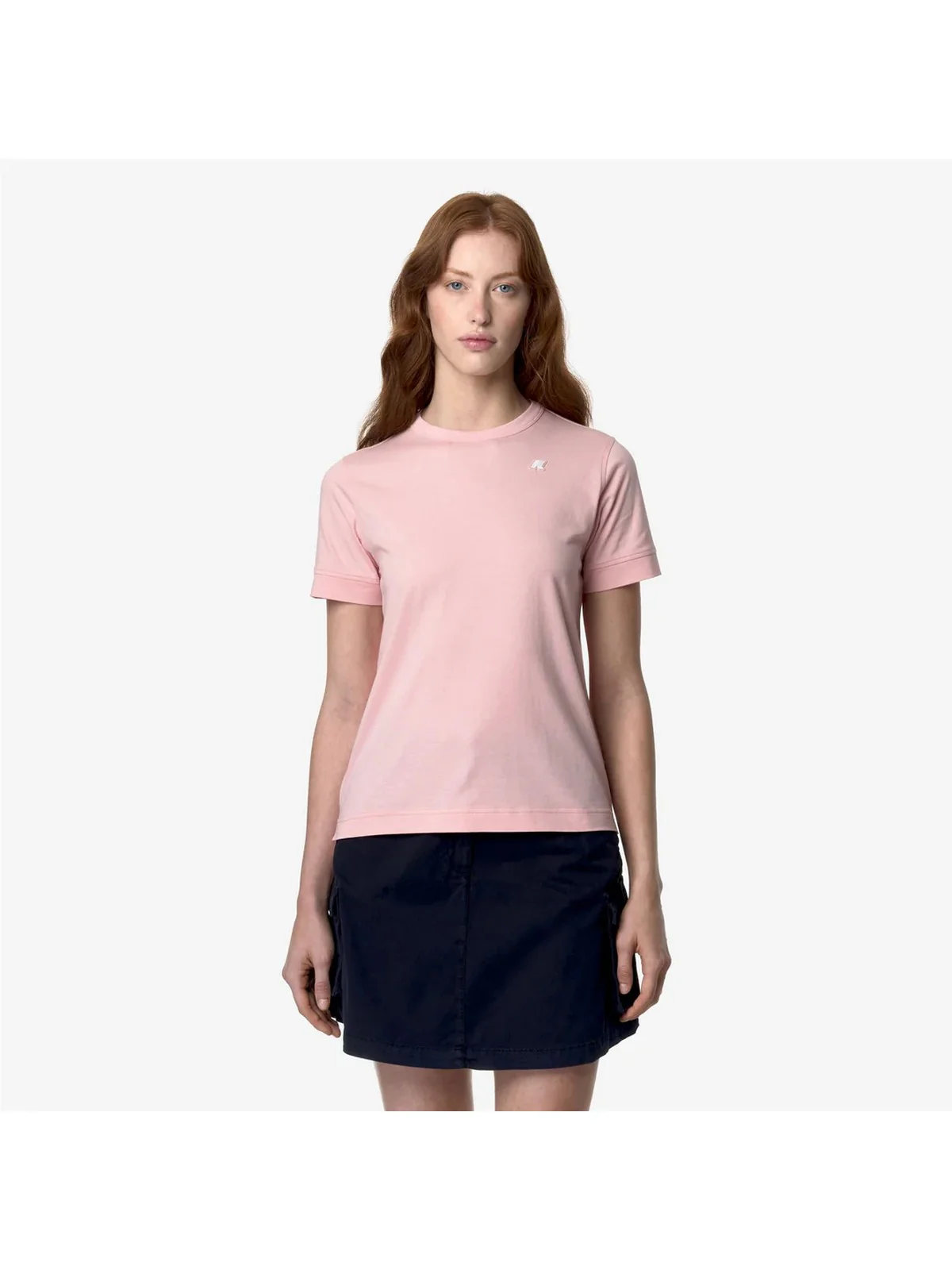 K-WAY T-Shirt e Polo Donna Emel K2122UW W7C Rosa - Image 2
