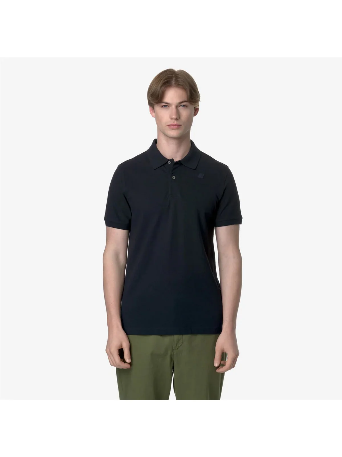 K-WAY T-Shirt e Polo Uomo Amedee K5127BW K89 BLUE DEPTH - Image 2