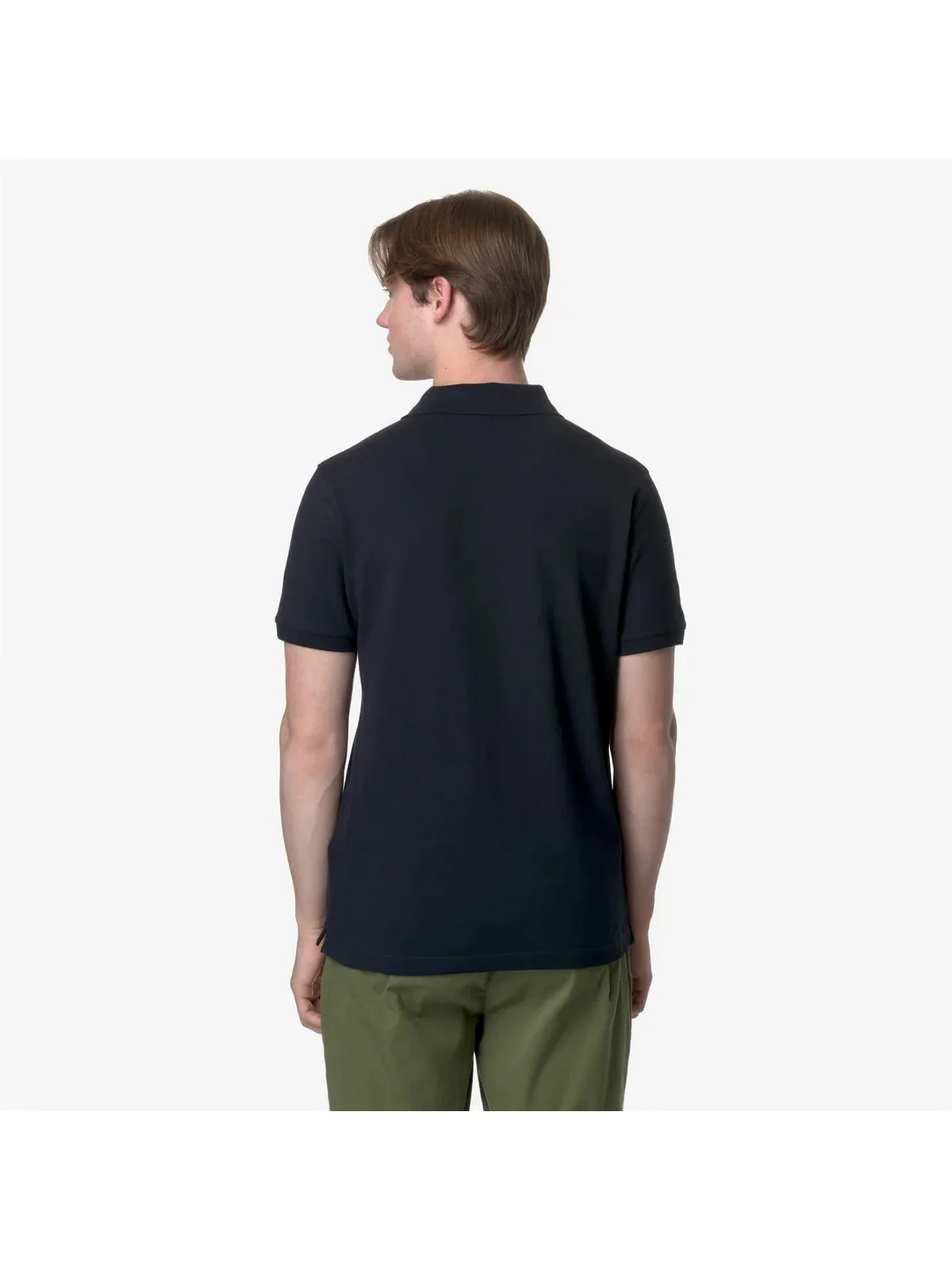 K-WAY T-Shirt e Polo Uomo Amedee K5127BW K89 BLUE DEPTH - Image 3