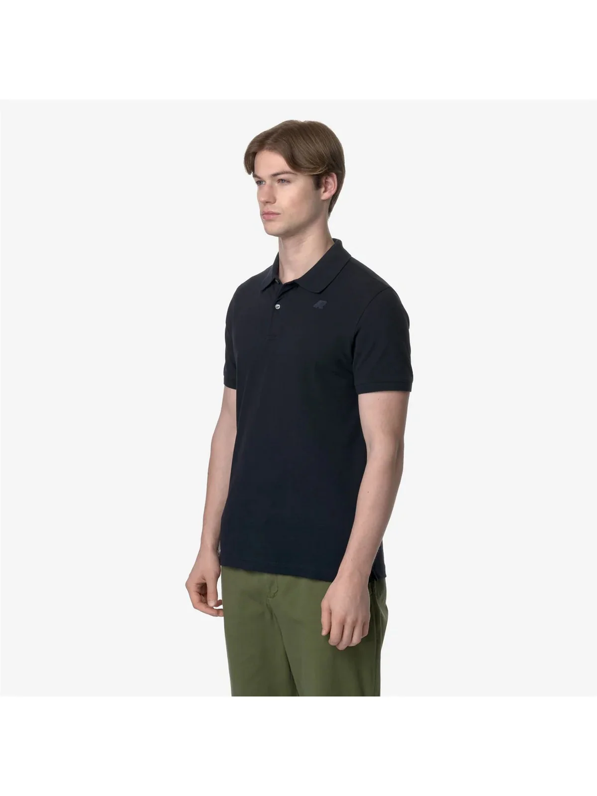 K-WAY T-Shirt e Polo Uomo Amedee K5127BW K89 BLUE DEPTH - Image 4