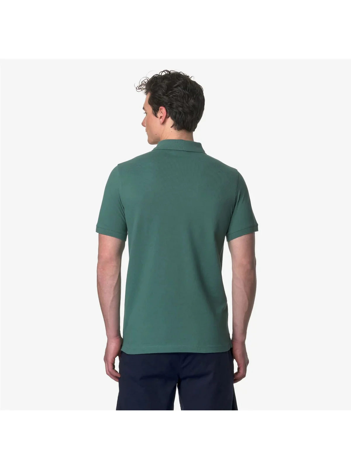 K-WAY T-Shirt e Polo Uomo Amedee K5127BW XE0 Verde - Image 3