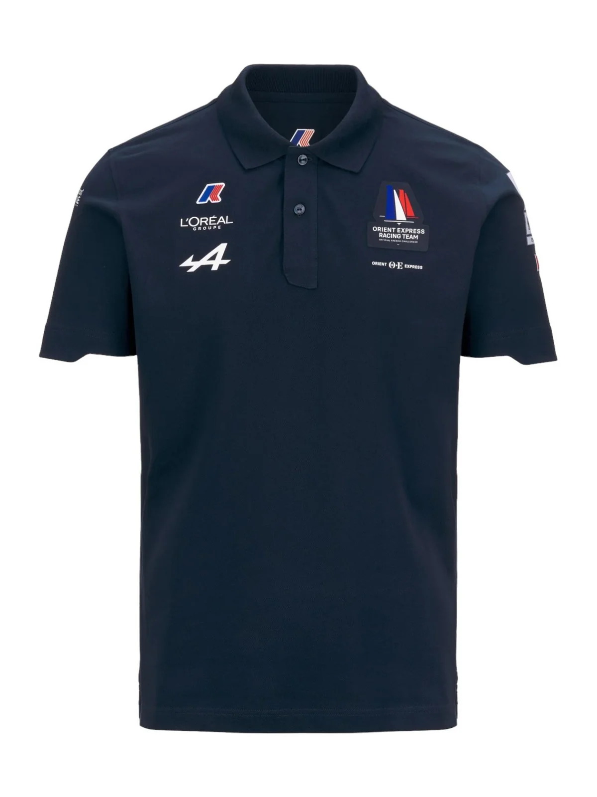 K-WAY T-Shirt e Polo Uomo Drosay Orient Express Team Ac K2131BW B29 Blu