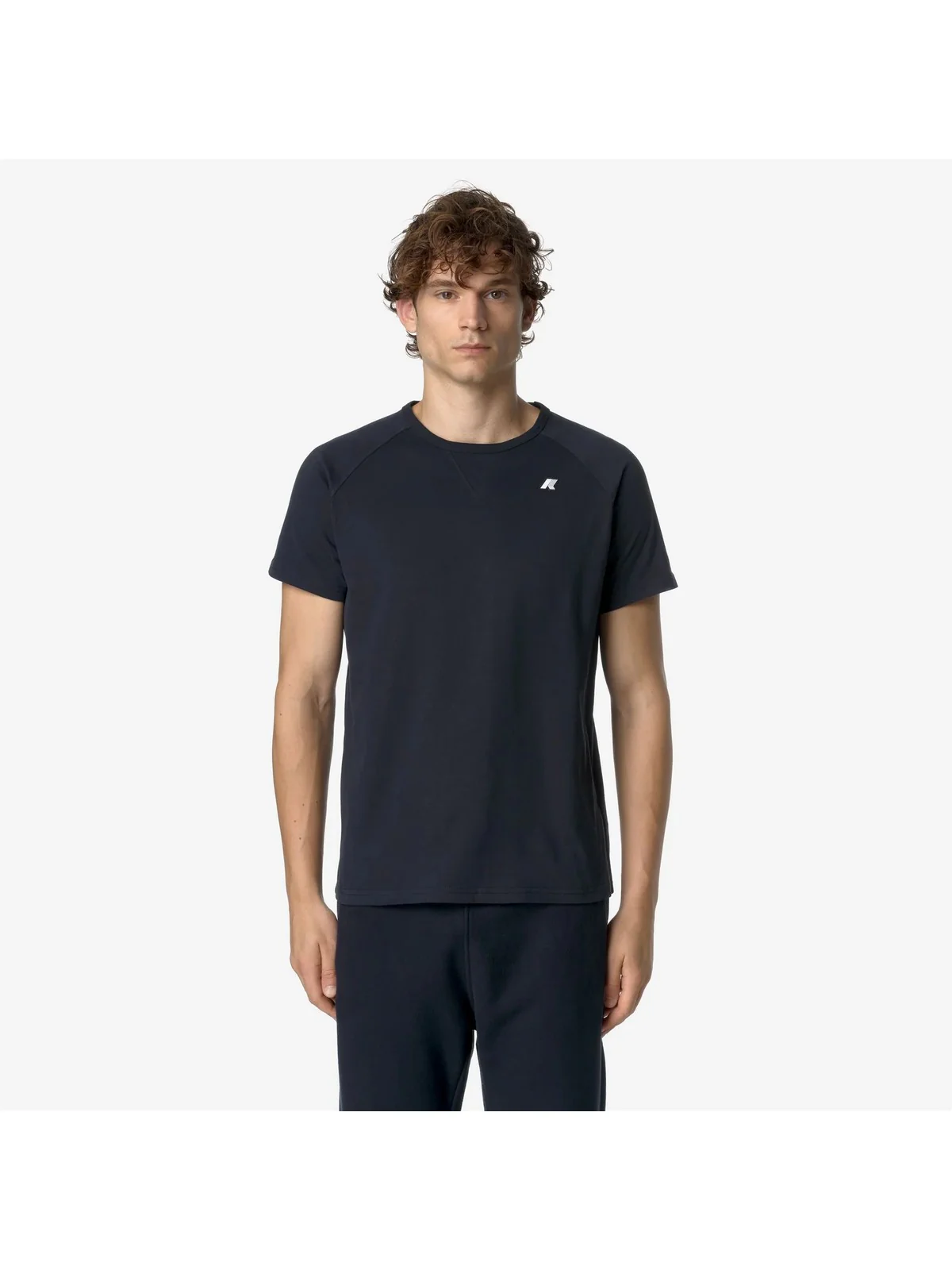 K-WAY T-Shirt e Polo Uomo EDWING JS PEACH K2125KW K89 Blu - Image 2