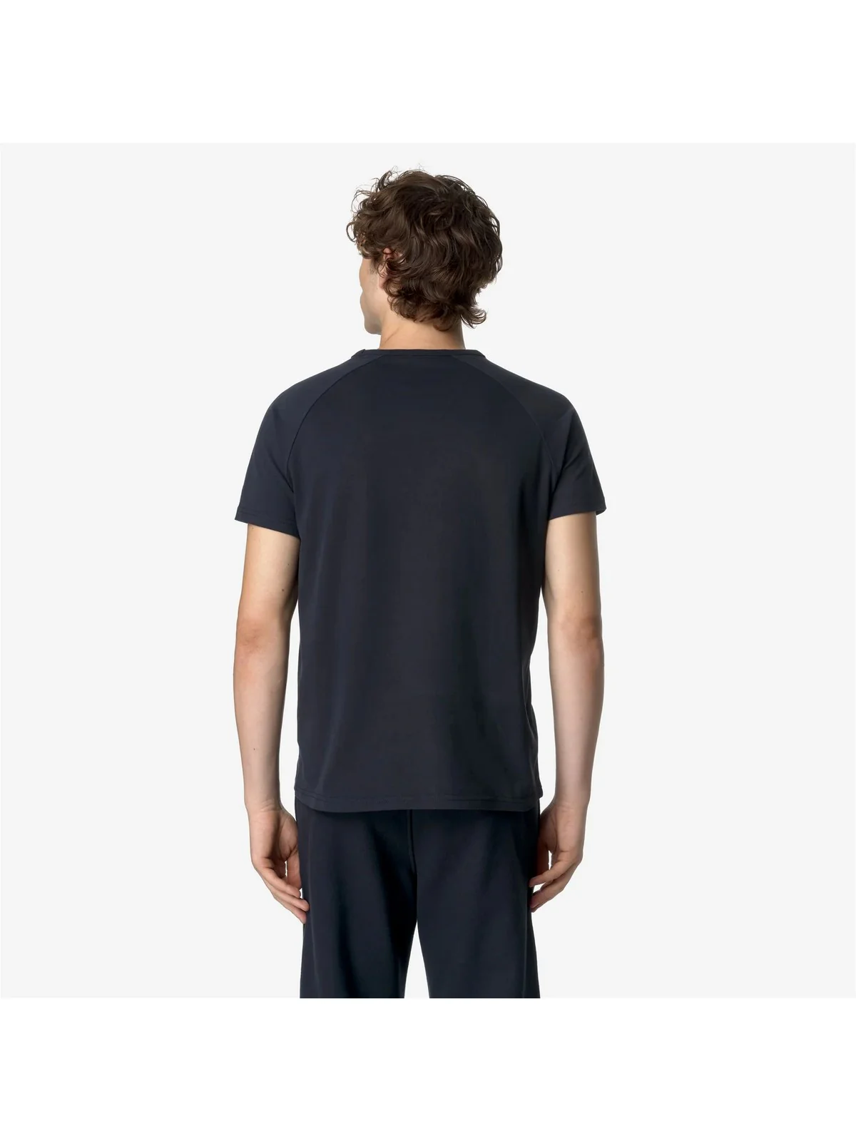 K-WAY T-Shirt e Polo Uomo EDWING JS PEACH K2125KW K89 Blu - Image 5