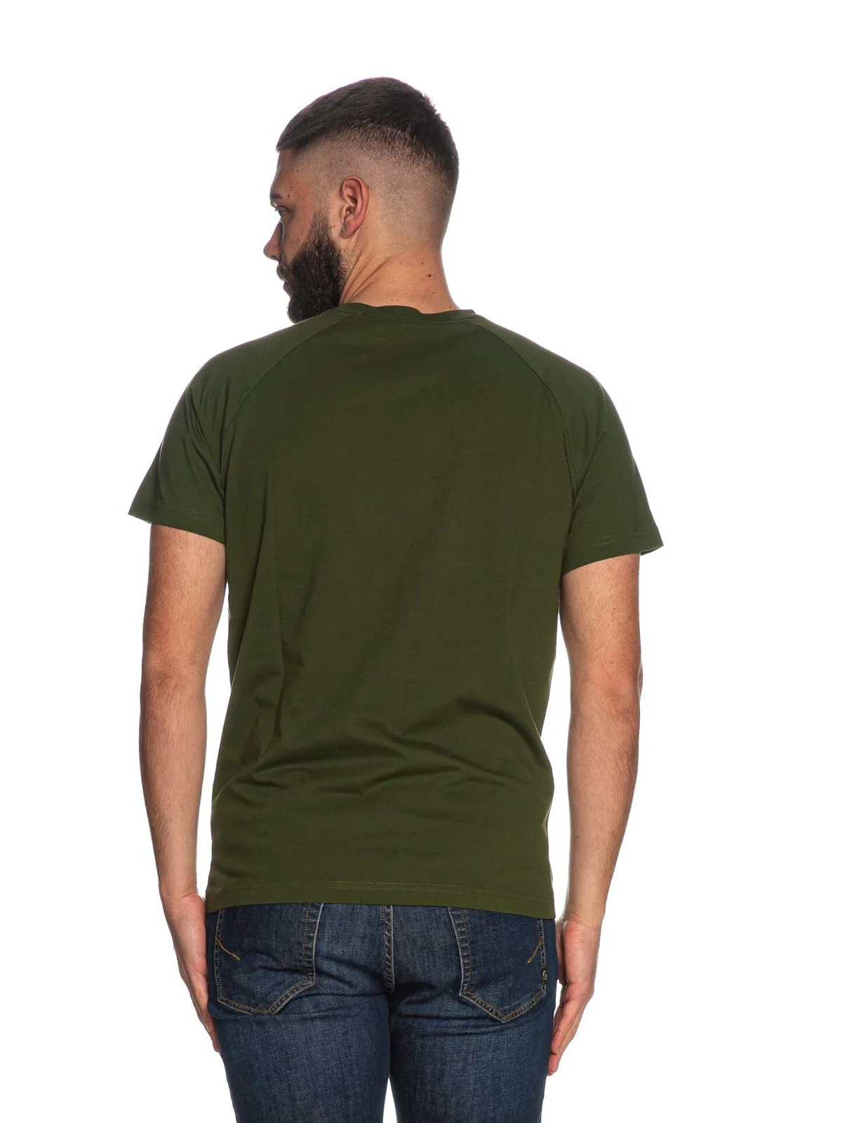 K-WAY T-Shirt e Polo Uomo Edwing K0074Q0 H11 Verde - Image 3