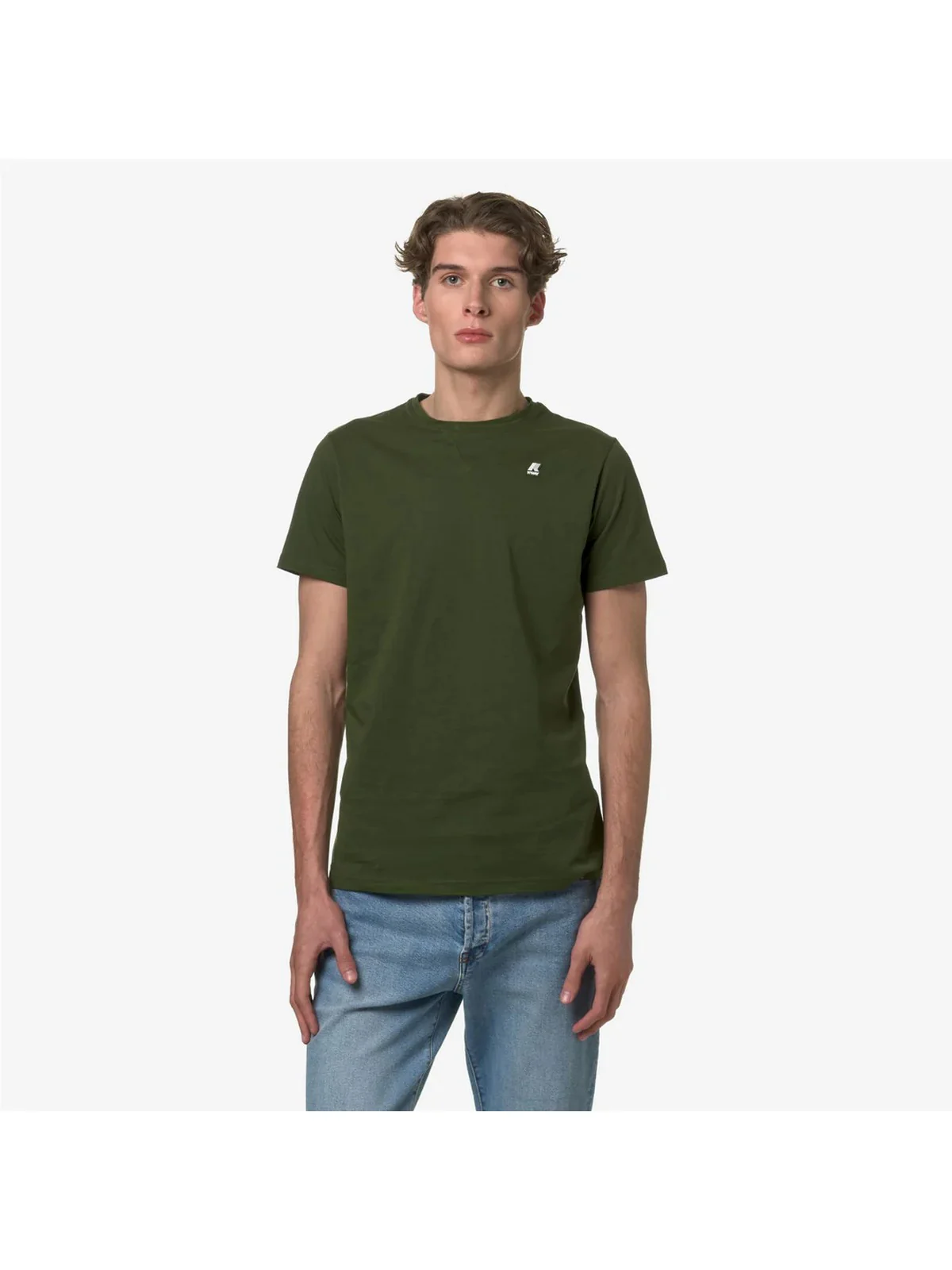 K-WAY T-Shirt e Polo Uomo Edwing Round Sleeves Three Pac K7112QW ANS Bianco - Image 2