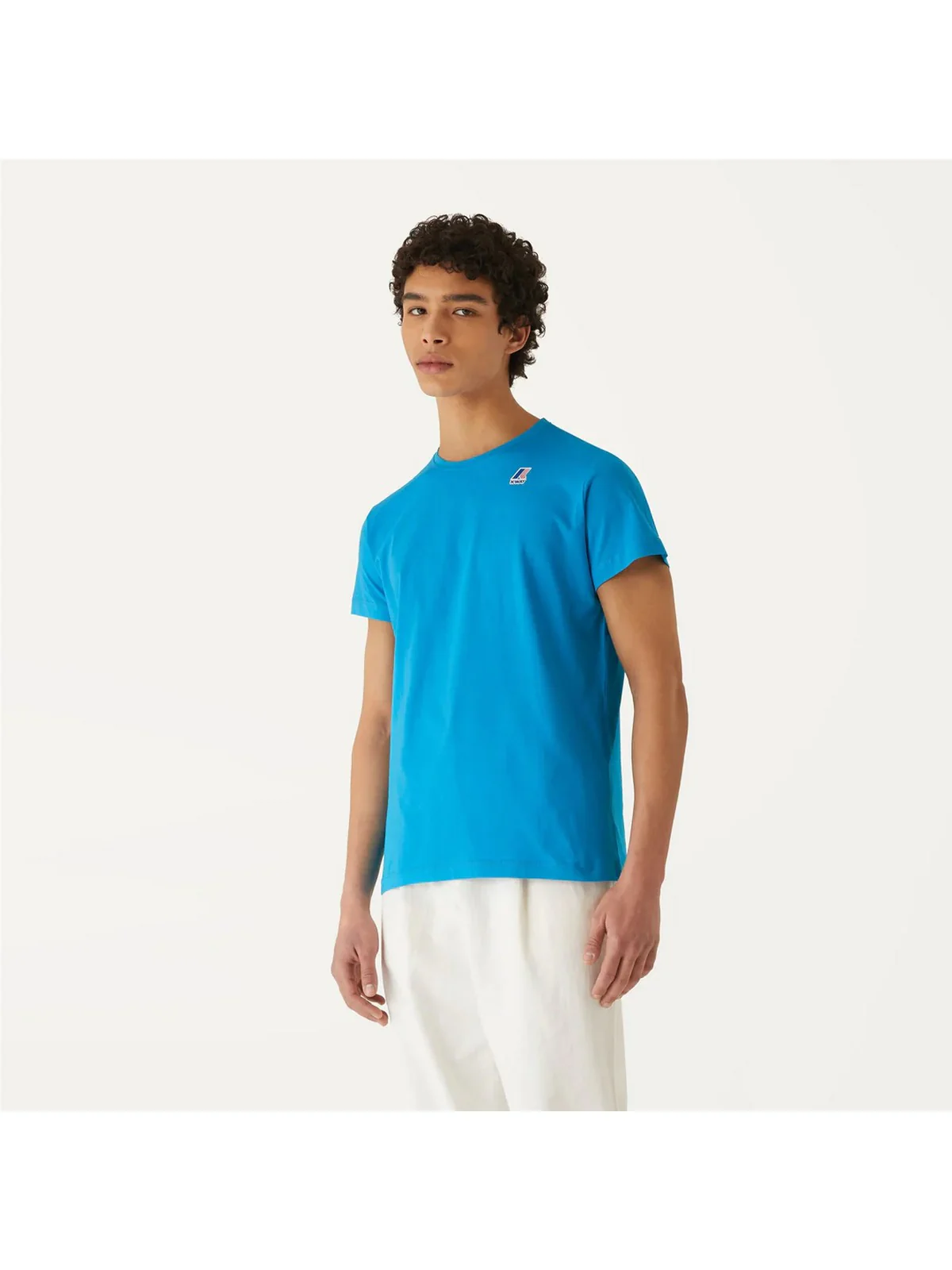 K-WAY T-Shirt e Polo Uomo Le vrai edouard K007JE0 91B Blu - Image 2