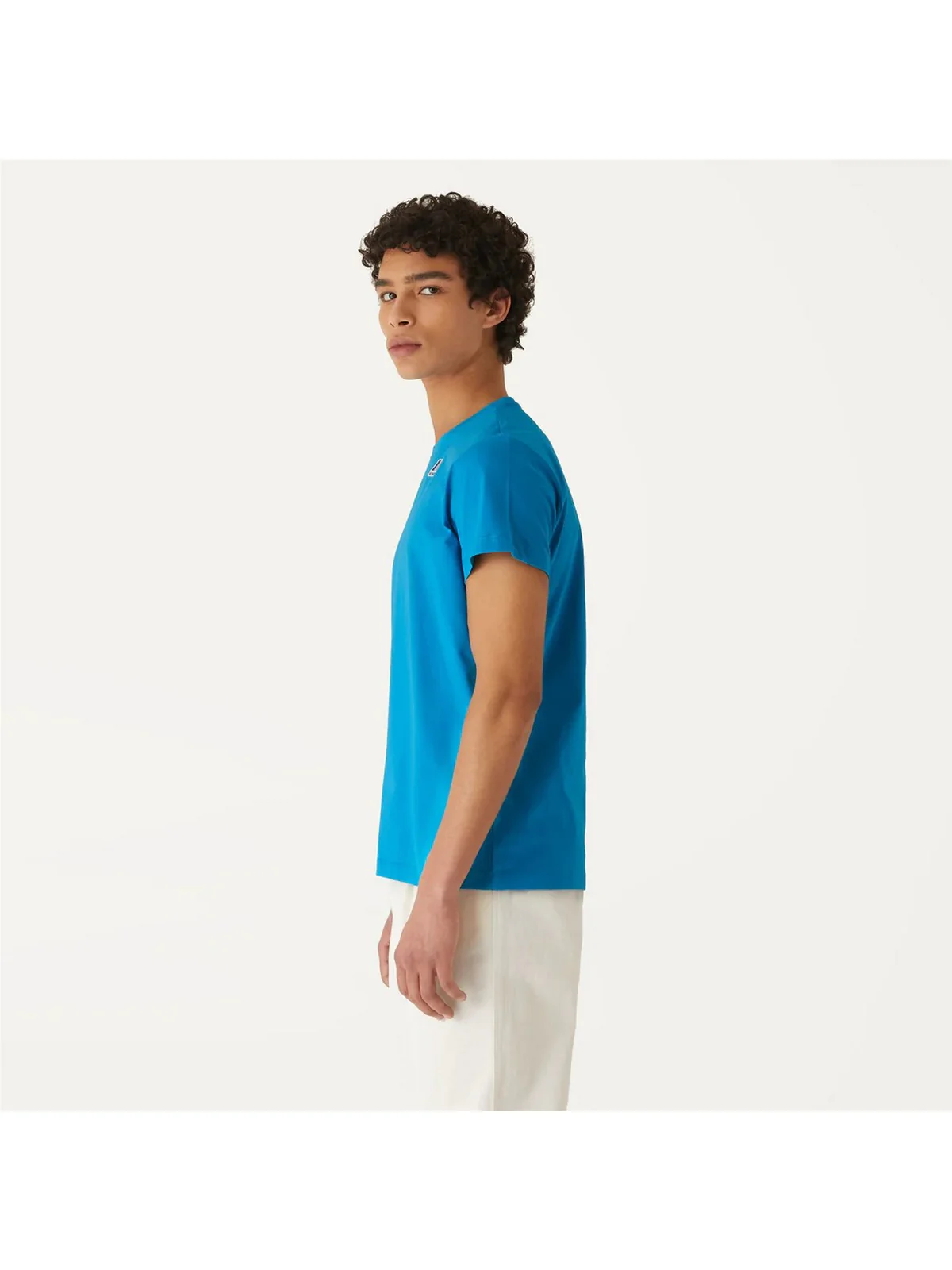 K-WAY T-Shirt e Polo Uomo Le vrai edouard K007JE0 91B Blu - Image 5