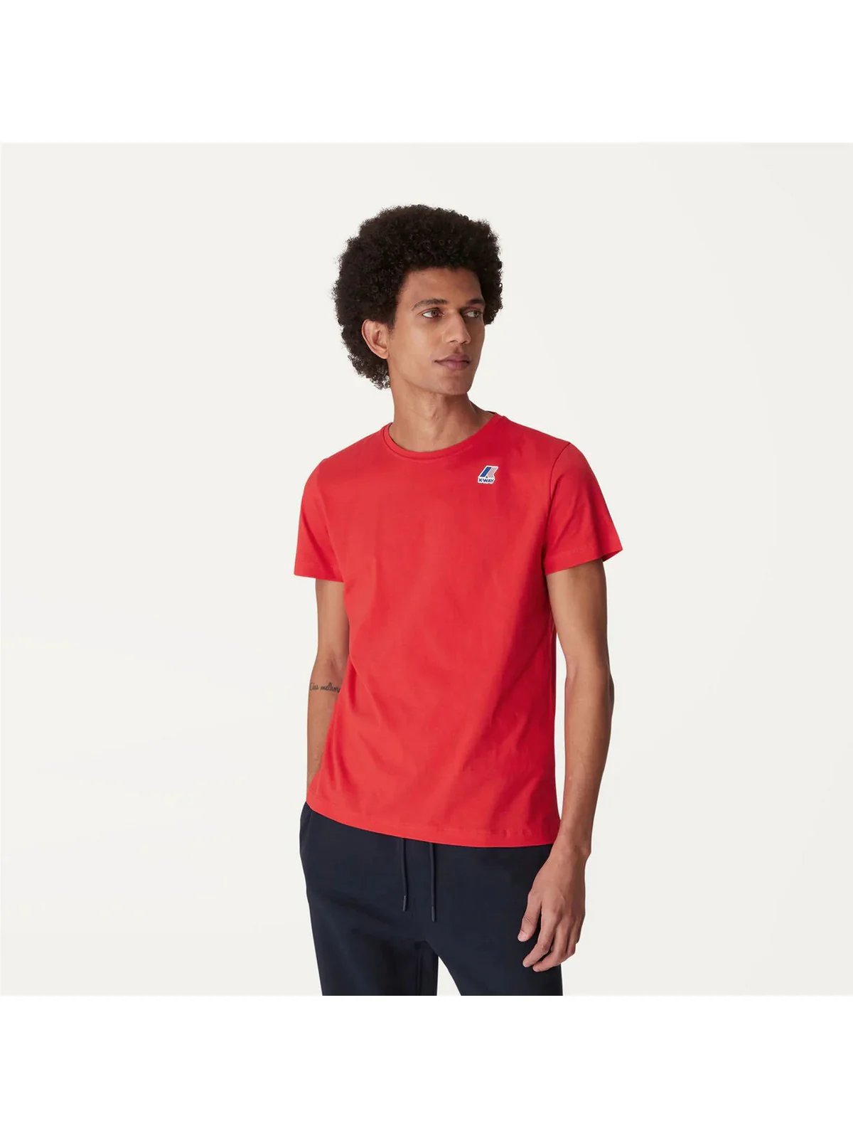 K-WAY T-Shirt e Polo Uomo Le vrai edouard K007JE0 Q03 Rosso - Image 2