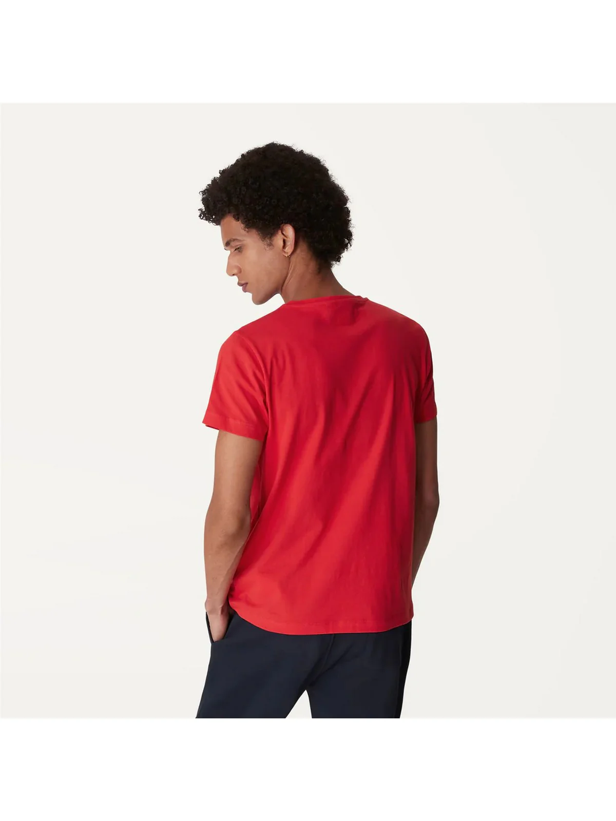 K-WAY T-Shirt e Polo Uomo Le vrai edouard K007JE0 Q03 Rosso - Image 3