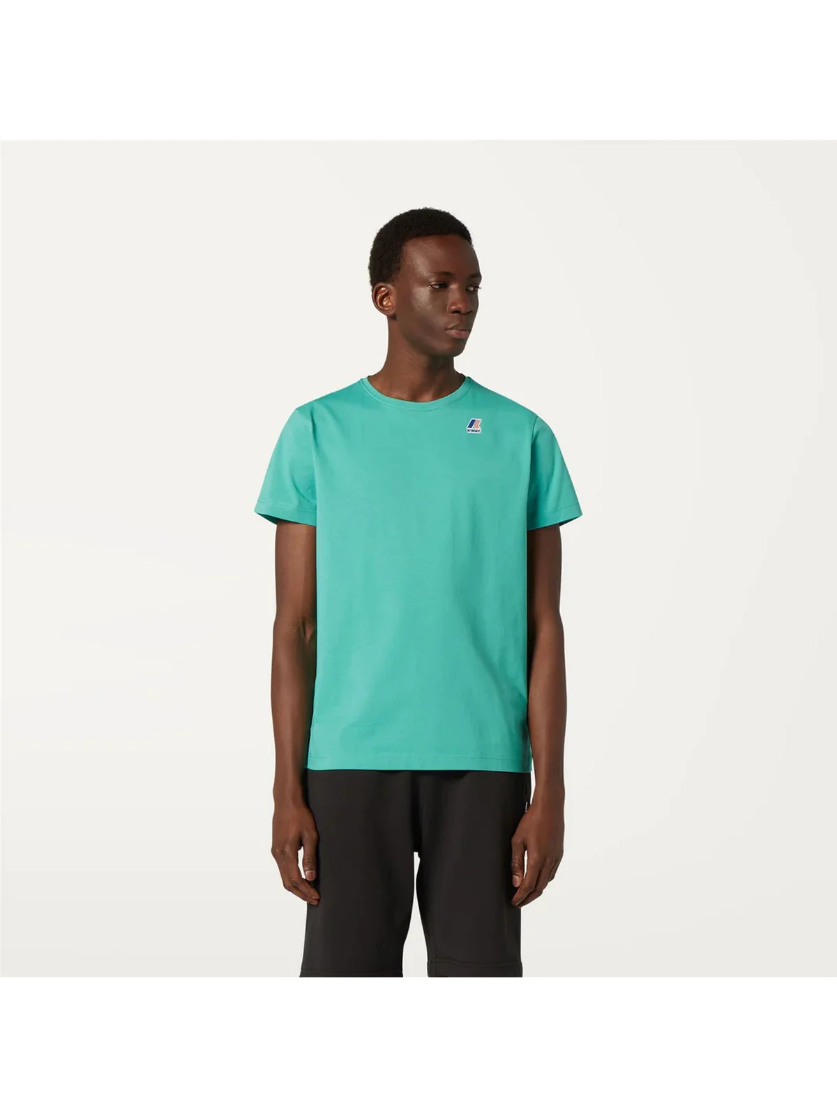 K-WAY T-Shirt e Polo Uomo Le vrai edouard K007JE0 WEV Verde - Image 2