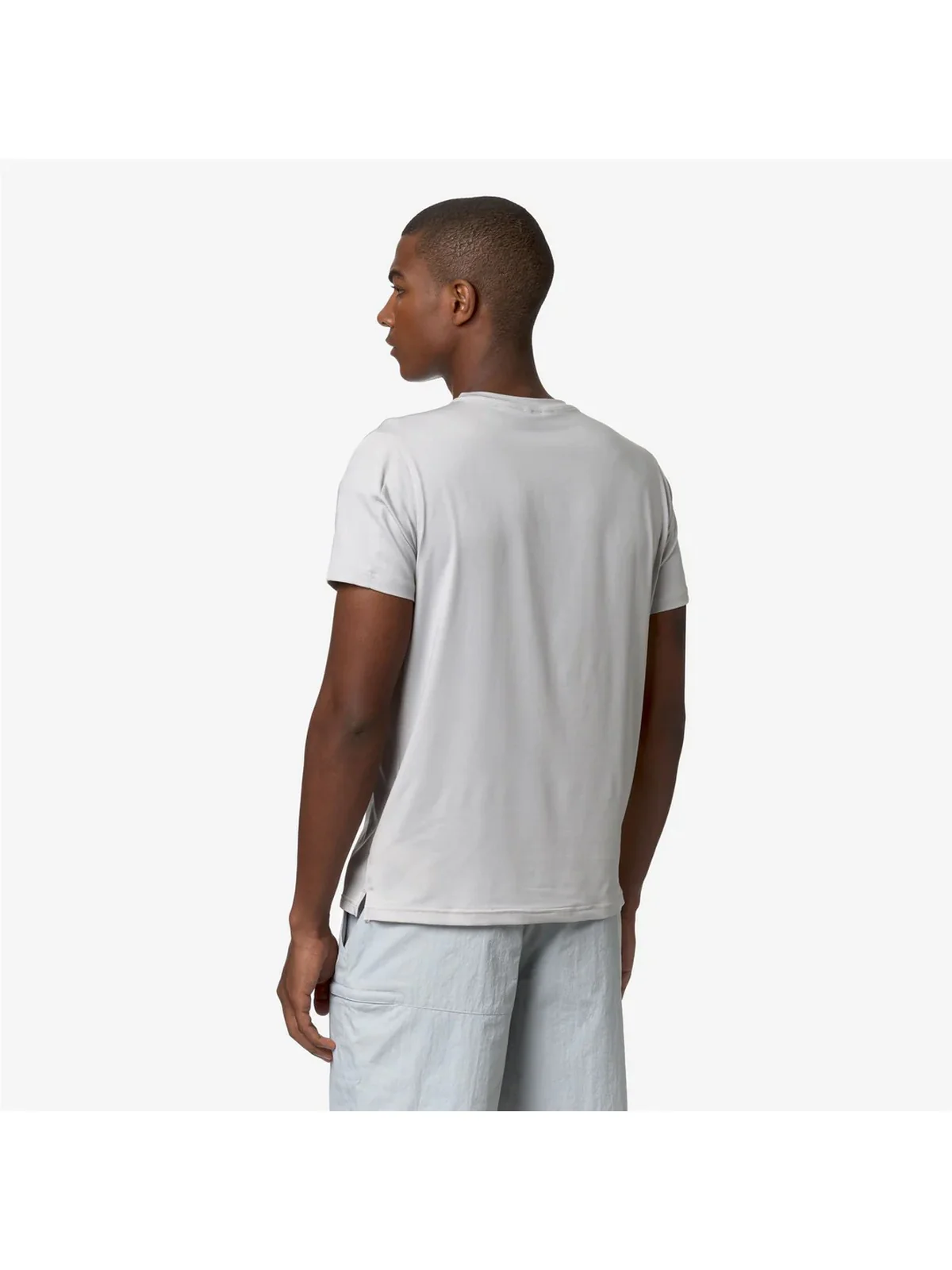 K-WAY T-Shirt e Polo Uomo Montour K71246W 04Y Grigio - Image 3