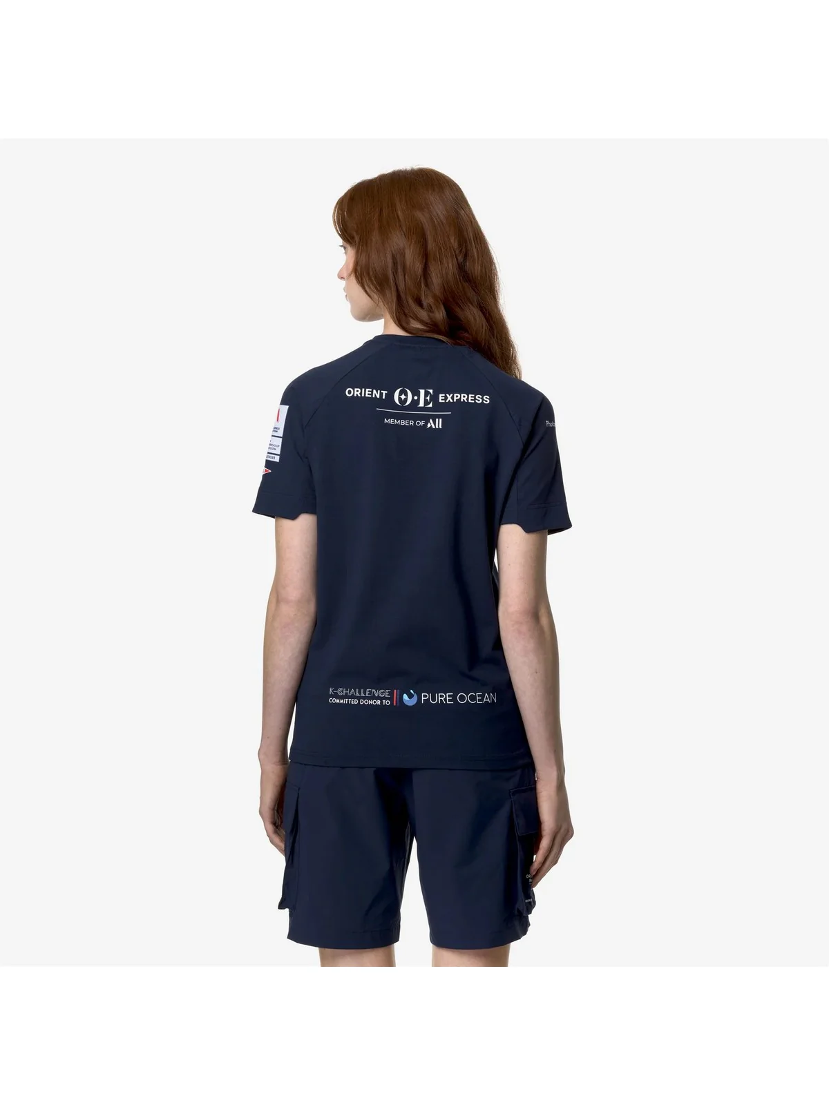 K-WAY T-Shirt e Polo Uomo Palulel Orient Express Team Ac K8125TW B29 Blu - Image 3