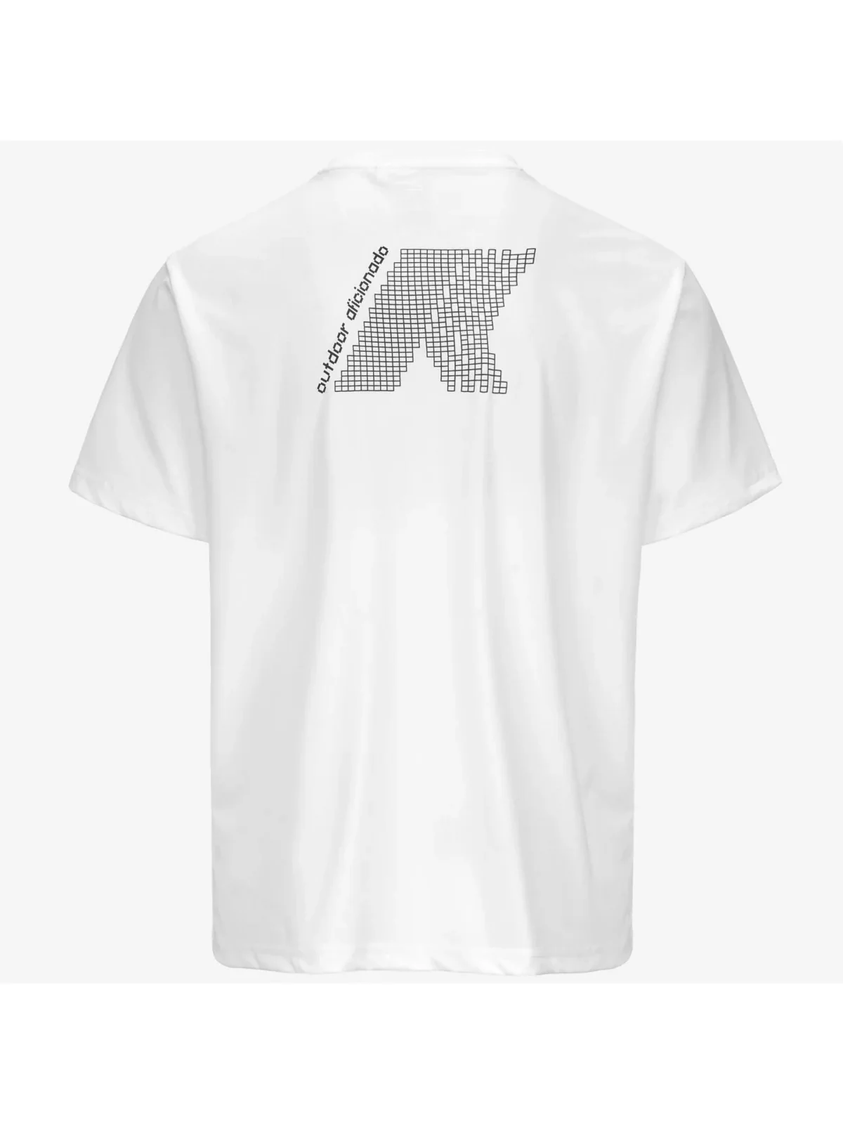 K-WAY T-shirt Uomo GRAPHITE K61279W 001 Bianco - Image 3
