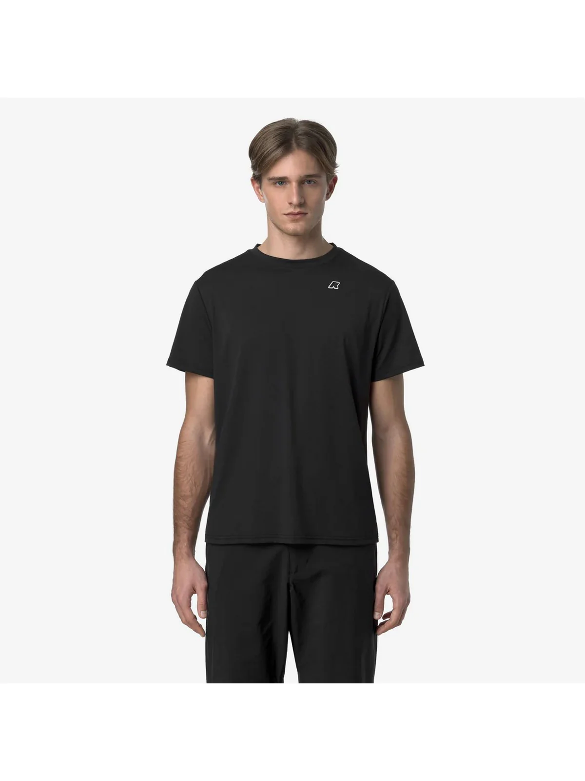 K-WAY T-shirt Uomo GRAPHITE K61279W USY Nero - Image 3