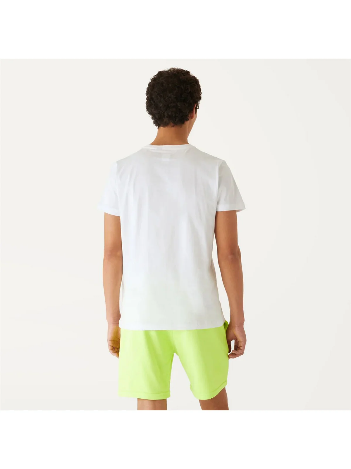 K-WAY T-shirt Uomo Le vrai edouard K007JE0 001 Bianco - Image 3