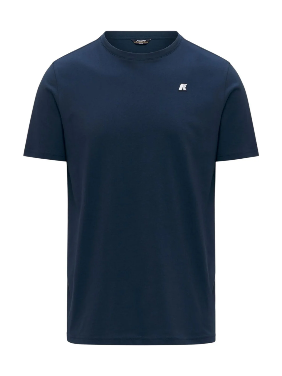 K-WAY T-shirt Uomo ODOM JERSEY K7125UW B67 Blue Insignia