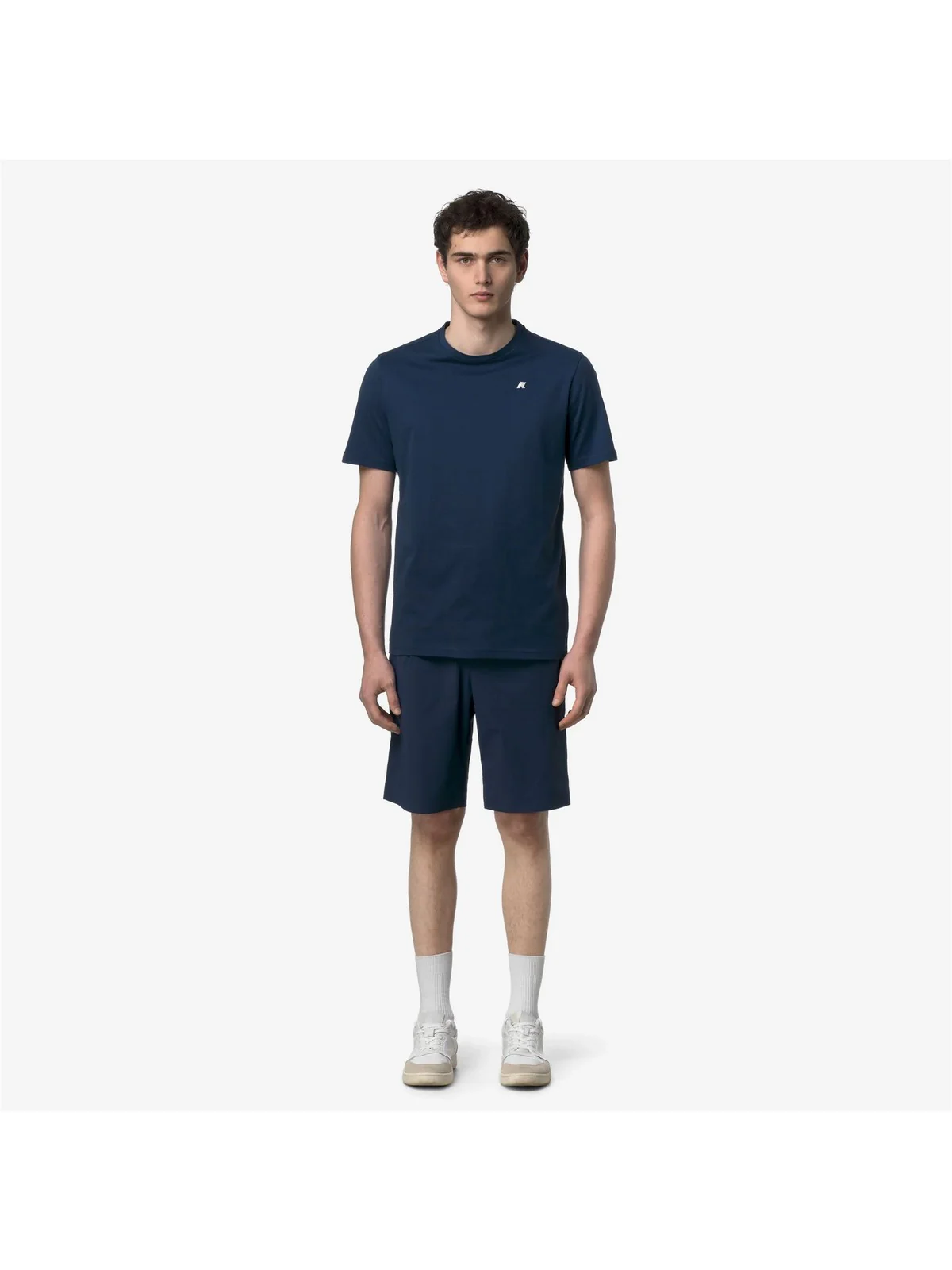 K-WAY T-shirt Uomo ODOM JERSEY K7125UW B67 Blue Insignia - Image 4