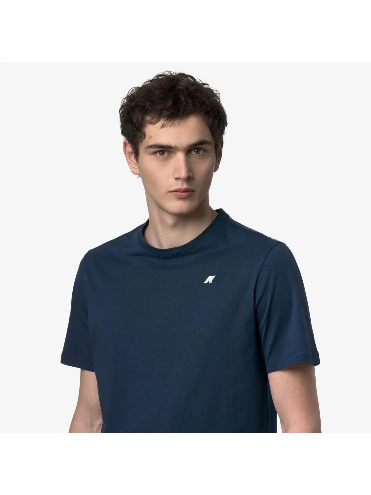 K-WAY T-shirt Uomo ODOM JERSEY K7125UW B67 Blue Insignia - Image 5