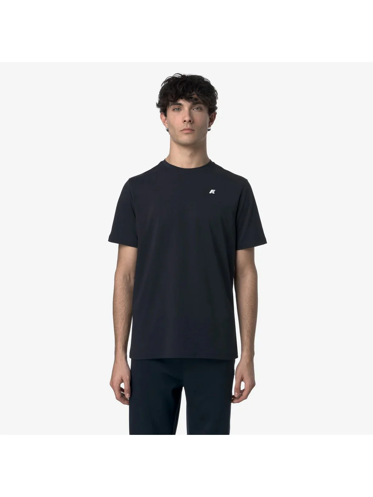 K-WAY T-shirt Uomo ODOM JERSEY K7125UW K89 BLUE DEPTH - Image 2