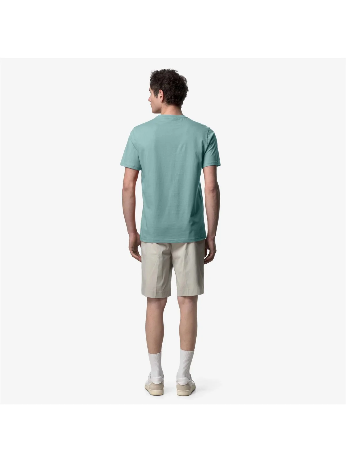 K-WAY T-shirt Uomo ODOM JERSEY K7125UW WIC Green Mine - Image 2