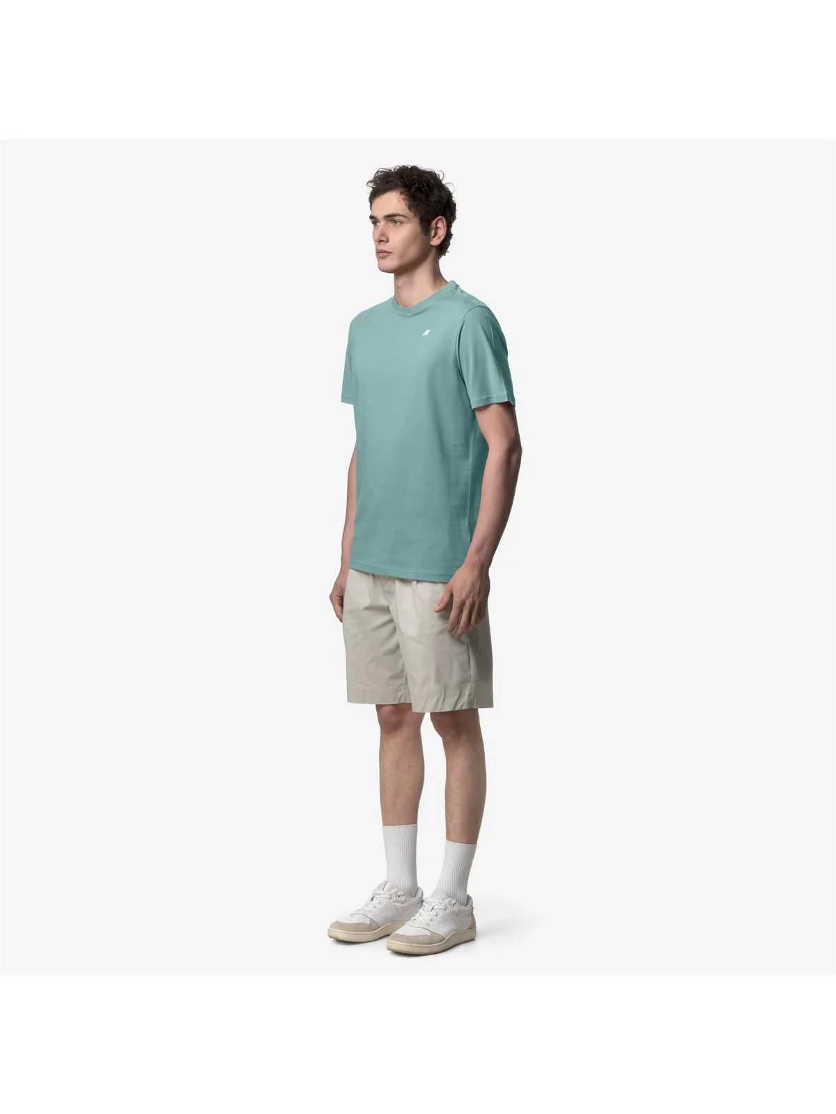 K-WAY T-shirt Uomo ODOM JERSEY K7125UW WIC Green Mine - Image 3