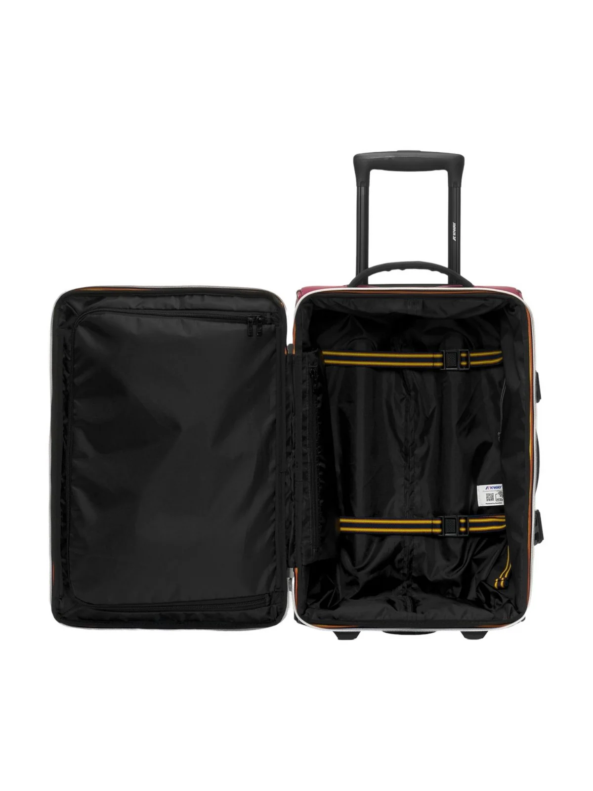 K-WAY Valigie e Trolley Uomo BLOSSAC S K2127IW Y04 BLUE DEPHT-BLACK PUR - Image 3