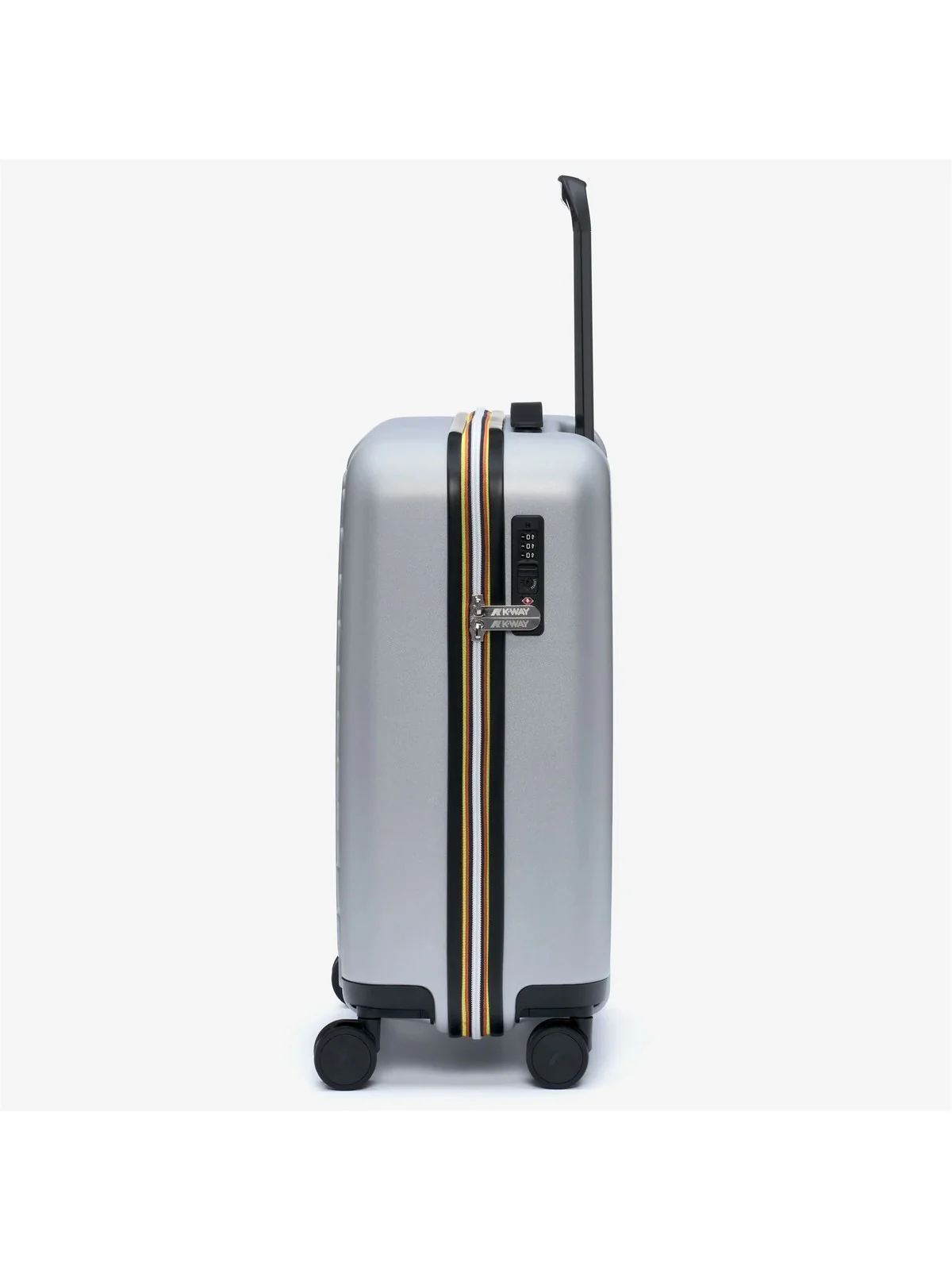 K-WAY Valigie e Trolley Unisex adulto EUDOXIE LOGO K4125ZW 08Y GREY MD - Image 4