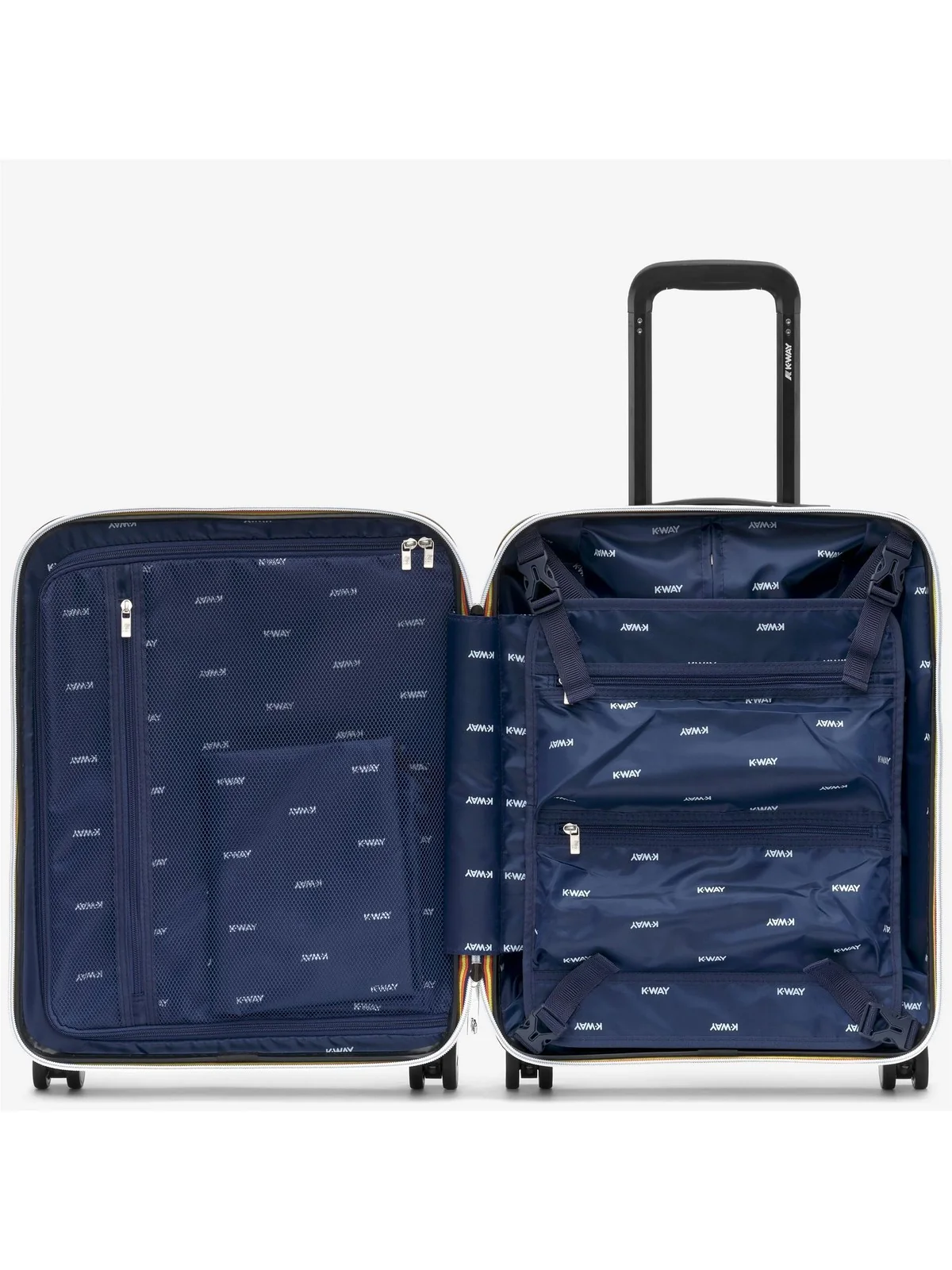 K-WAY Valigie e Trolley Unisex adulto EUDOXIE LOGO K4125ZW USY BLACK PURE - Image 3