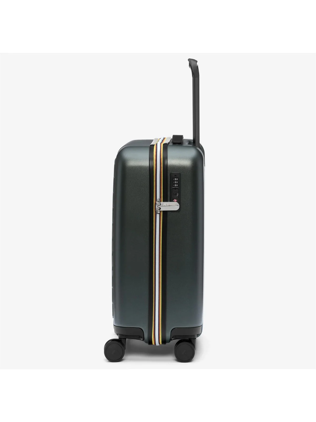 K-WAY Valigie e Trolley Unisex adulto EUDOXIE LOGO K4125ZW WMR GREEN BLACKISH - Image 3