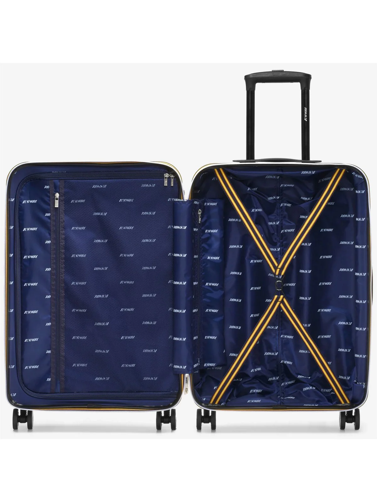 K-WAY Valigie e Trolley Unisex adulto EUDOXIEUR LOGO K41351W USY BLACK PURE - Image 3