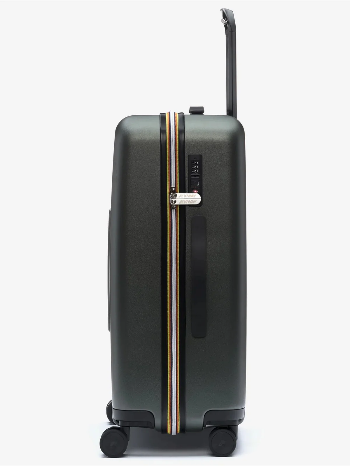 K-WAY Valigie e Trolley Unisex adulto EUDOXIEUR LOGO K81439W WMR GREEN BLACKISH - Image 4