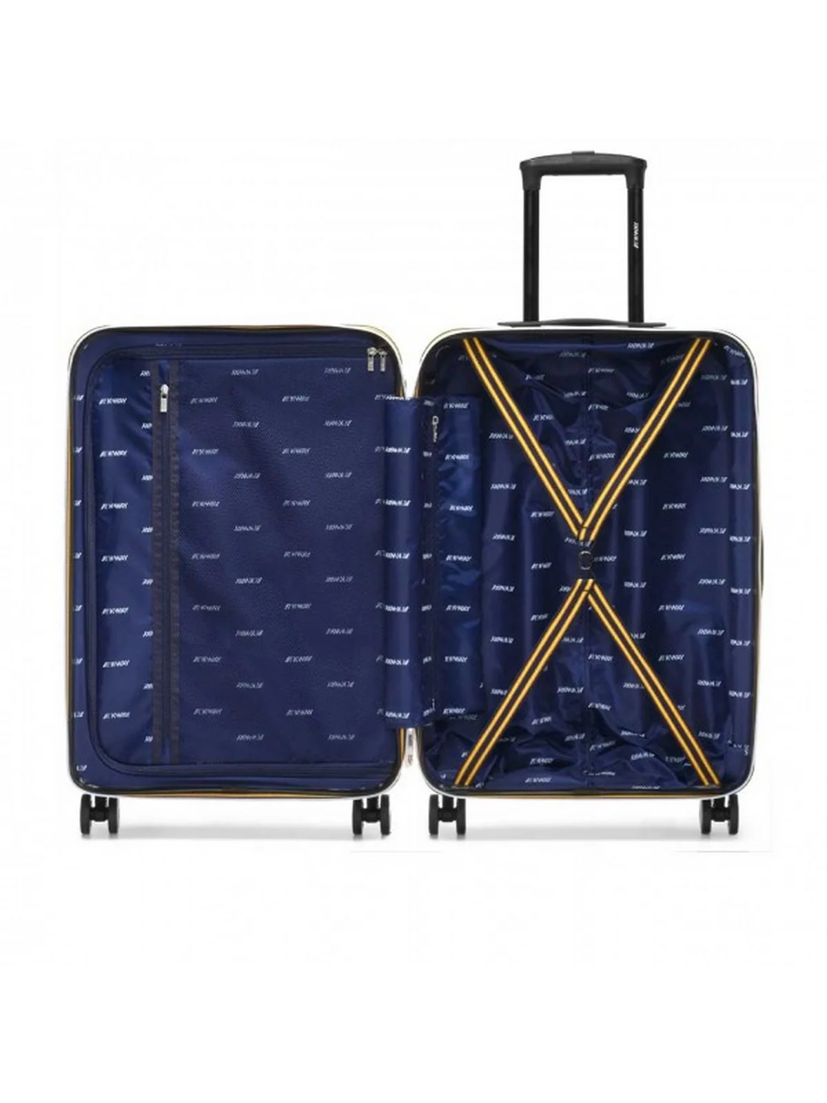 K-WAY Valigie e Trolley Uomo TROLLEY MEDIUM K11417W L35 Beige - Image 3