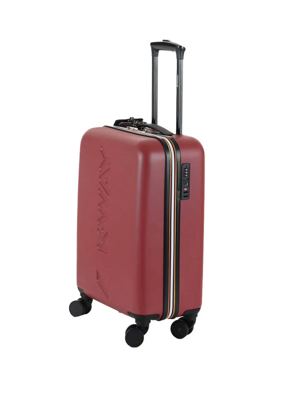 K-WAY Valigie e Trolley Uomo TROLLEY SMALL K11416W L37 Rosso - Image 2