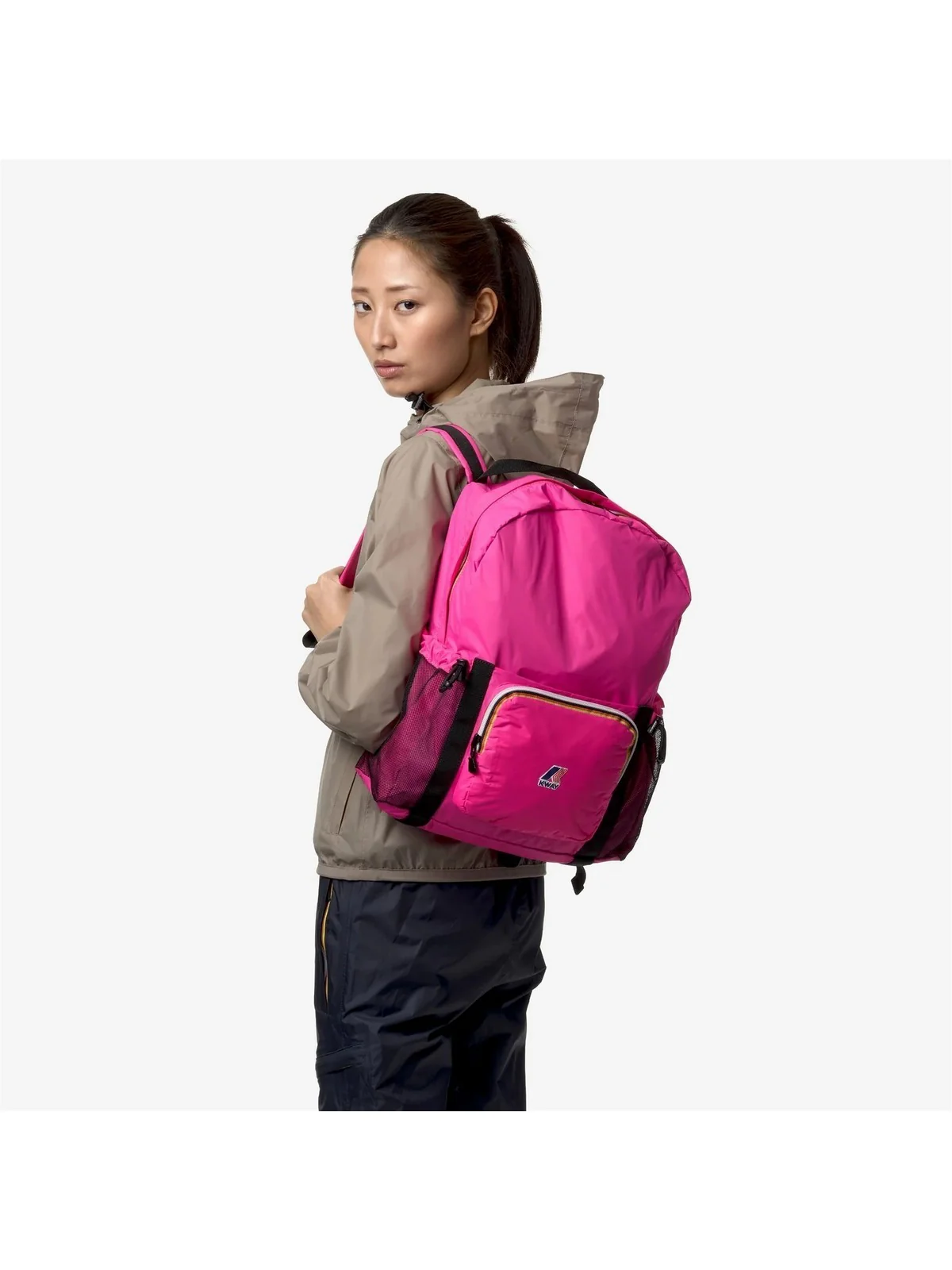 K-WAY Zaino Donna  K1128BW X1B Rosa - Image 4