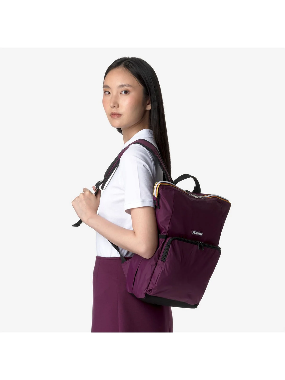 K-WAY Zaino Unisex adulto Maizy K7118HW XB4 Viola - Image 4