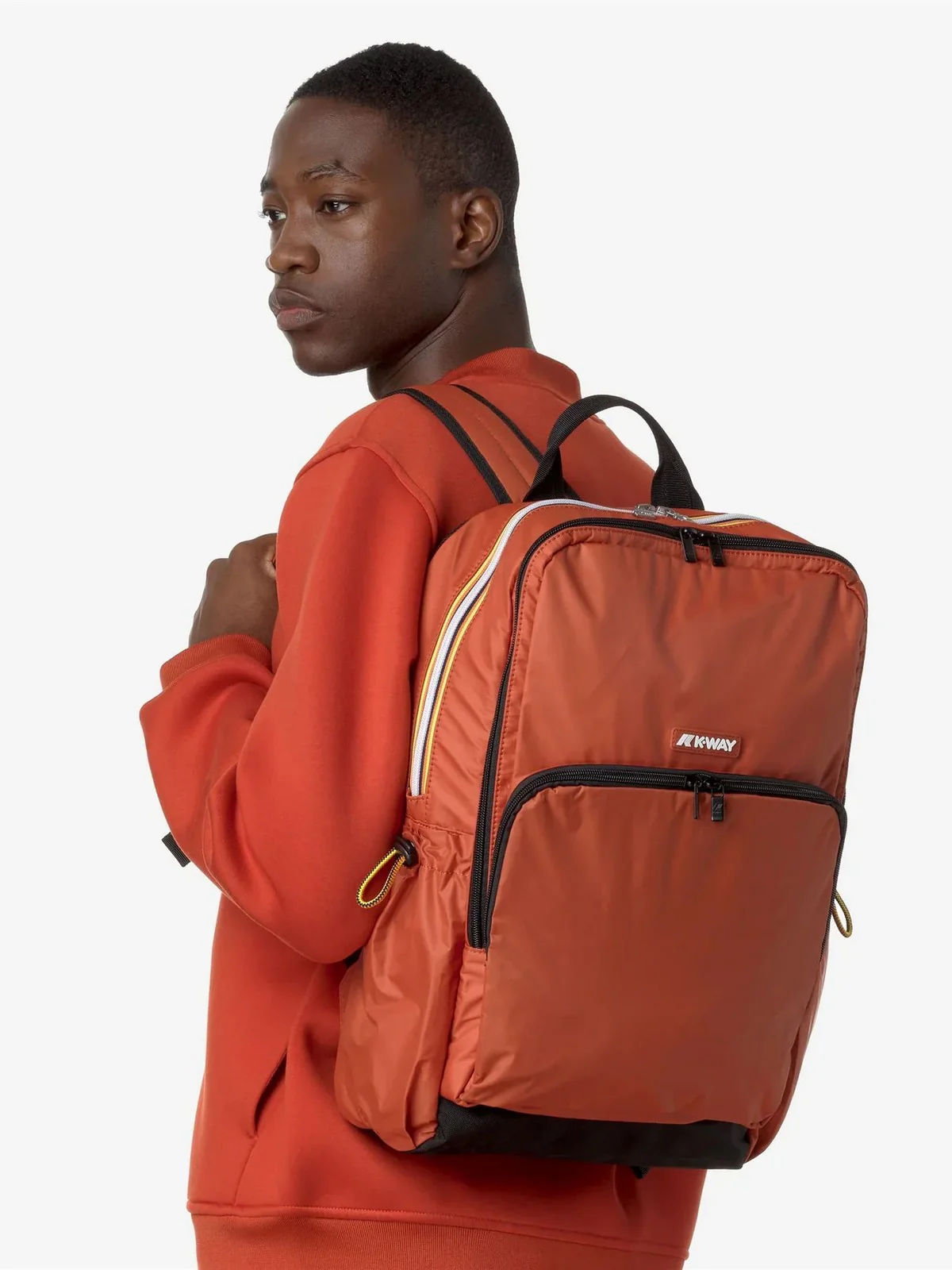 K-WAY Zaino Uomo Gizy K4112XW WNM Rosso - Image 3