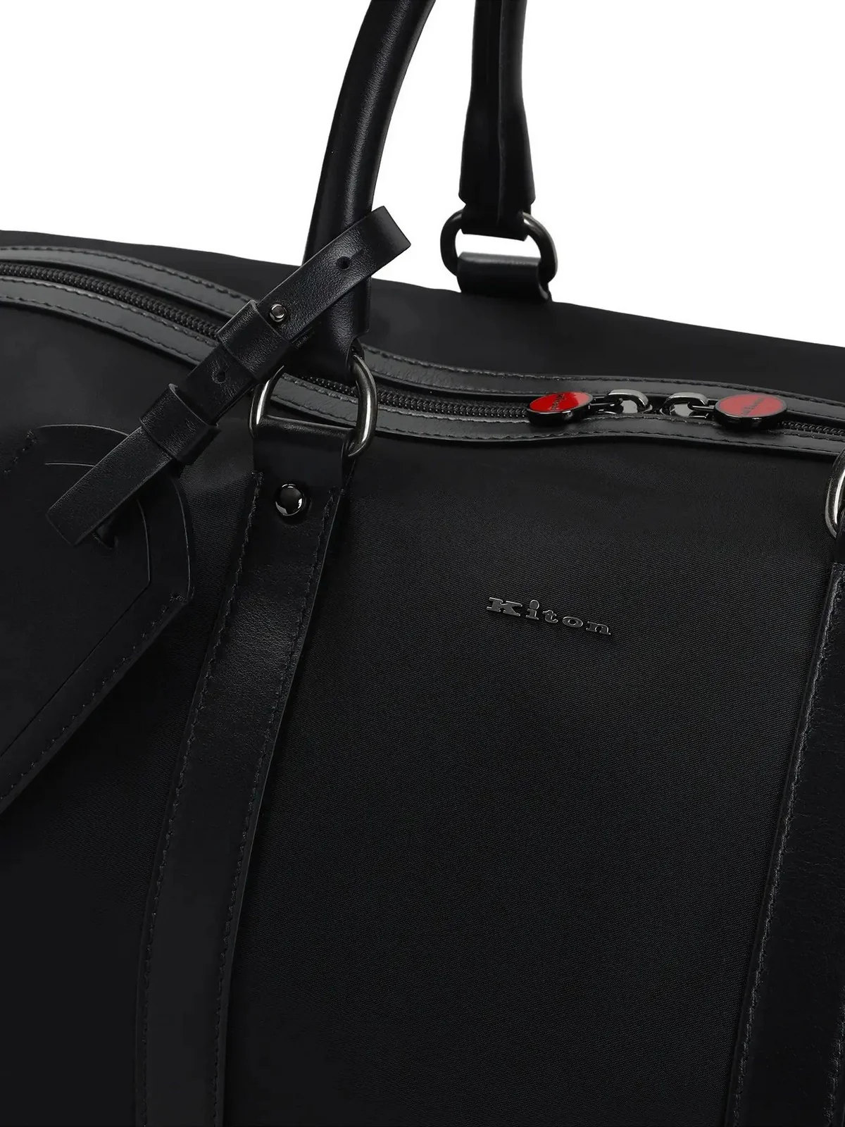 KITON Borsone Uomo  UBA0085N012700100T BLACK - Image 2
